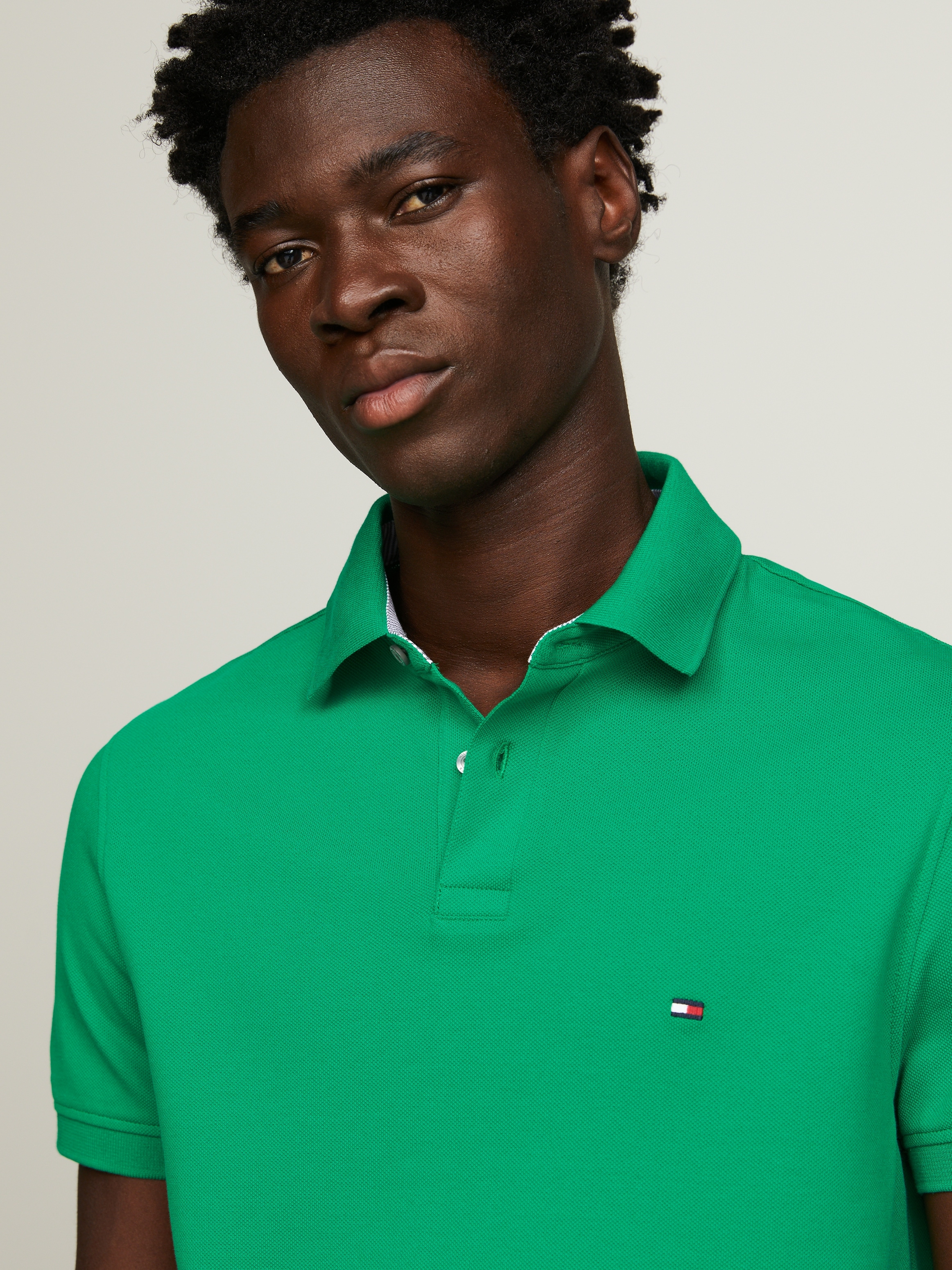 Tommy Hilfiger Poloshirt »1985 REGULAR POLO«, mit Tommy Hilfiger Kontraststreifen innen am Kragen