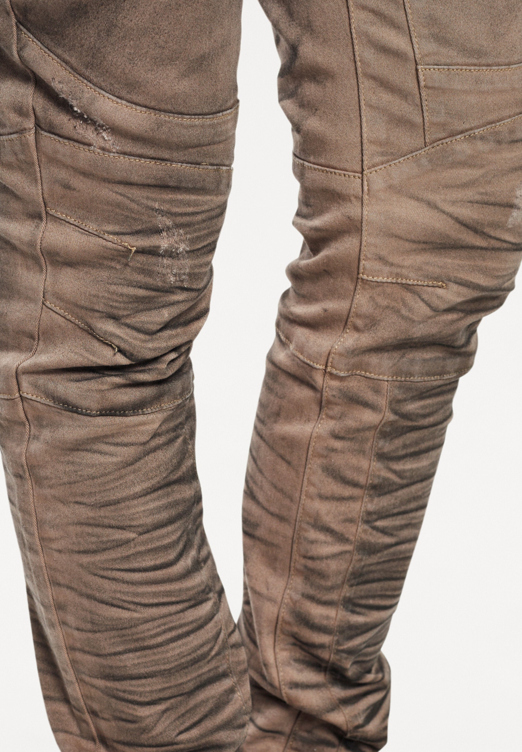 heine Boyfriend-Hose »Boyfriend Hose Boyfriend-Hose Oil-Dyed-Optik«