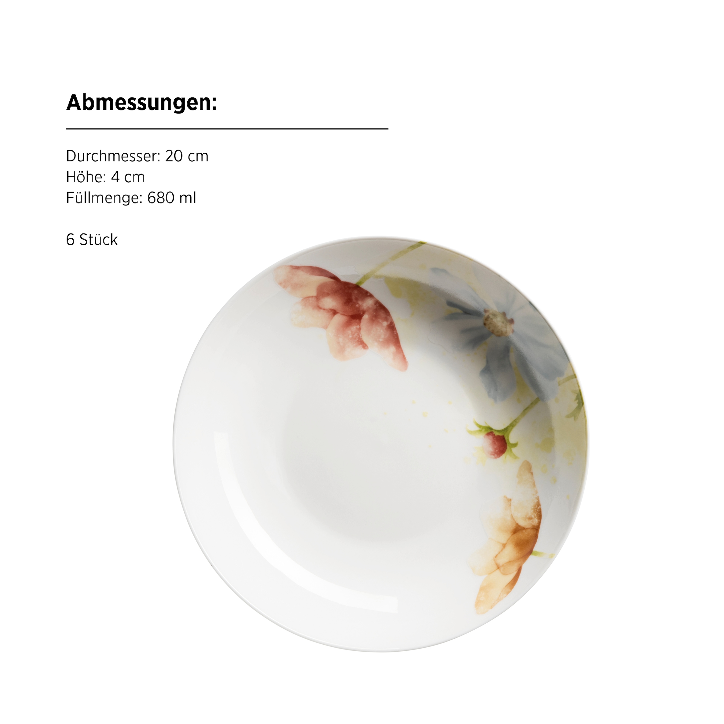 MÄSER Tafelservice »Amapola«