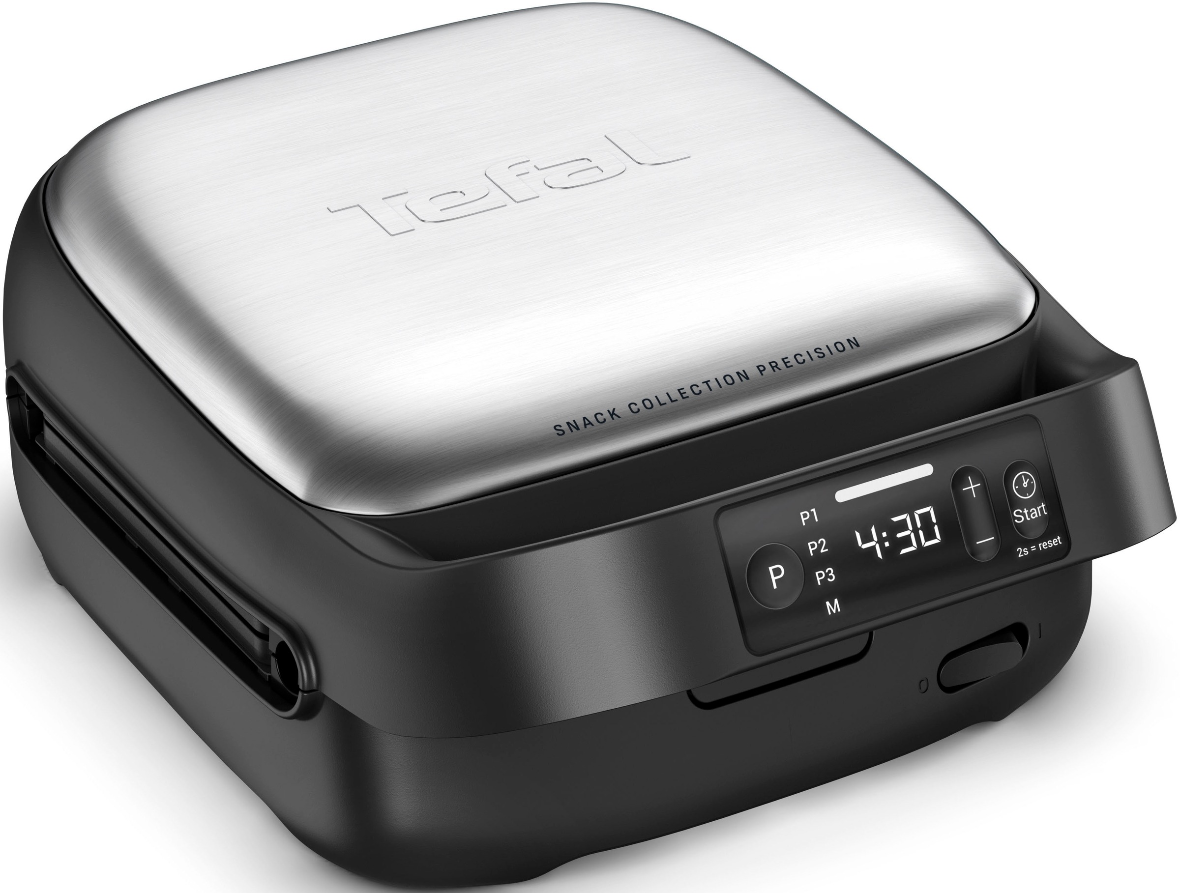 Tefal 2-in-1-Sandwichmaker »SW872D Snack Collection Precision«, 700 W, Antihaftbeschichtung, austauschbare Plattensets, inkl. Rezeptbuch