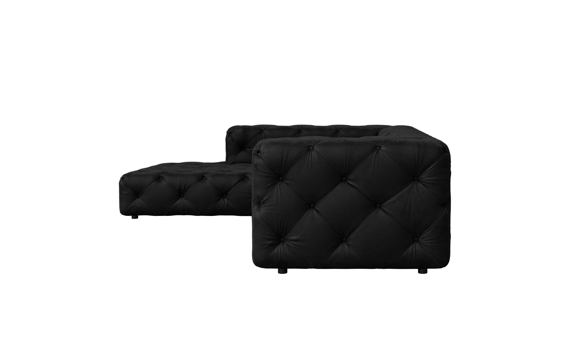 Home affaire Ecksofa »FOLLINA« L-Form, mit klassischer Chesterfield-Knopfheftung