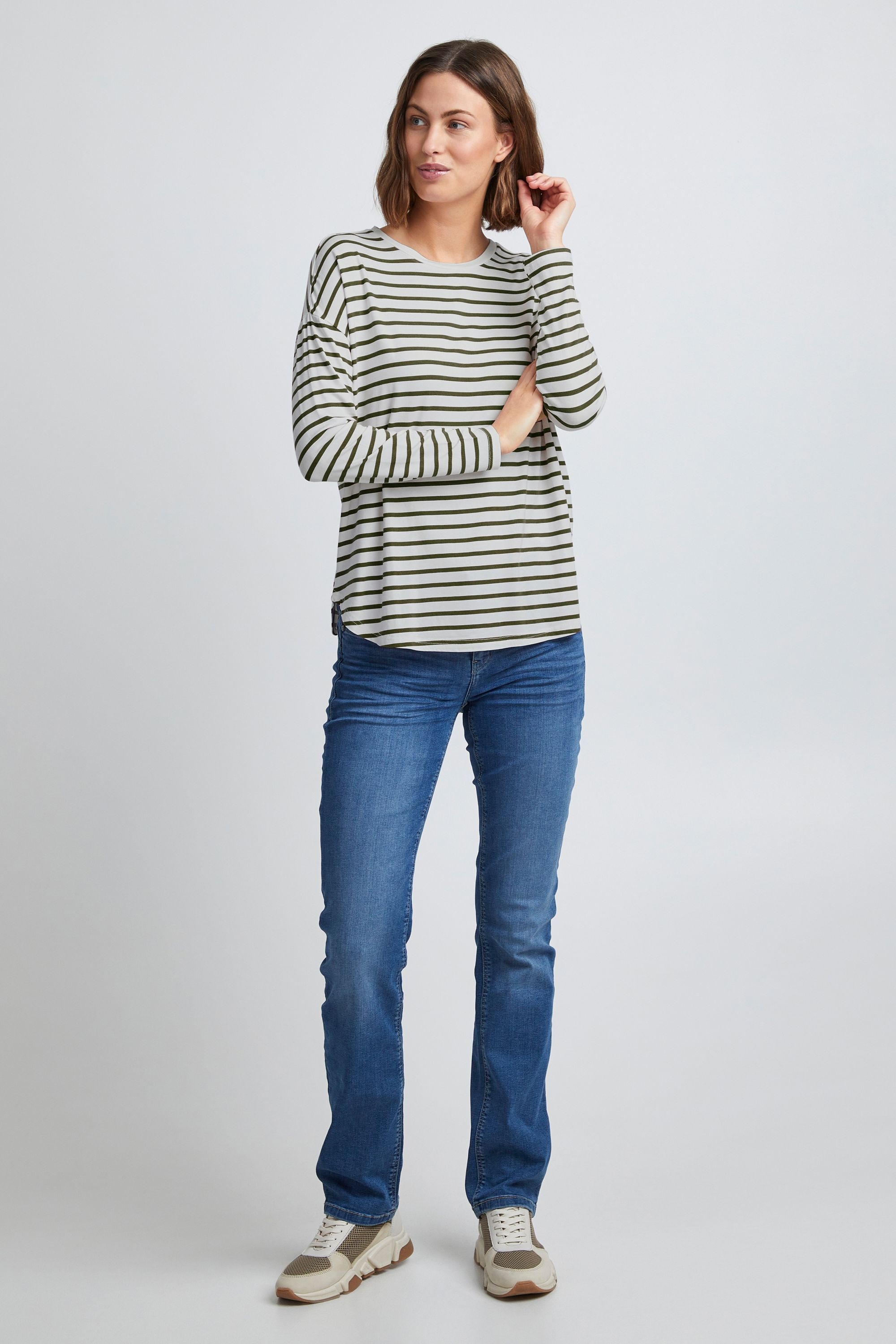 fransa Langarmshirt »Langarmshirt FREmfloral«