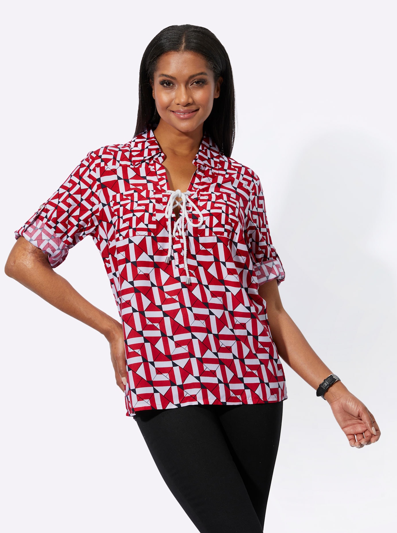 Inspirationen Druckbluse