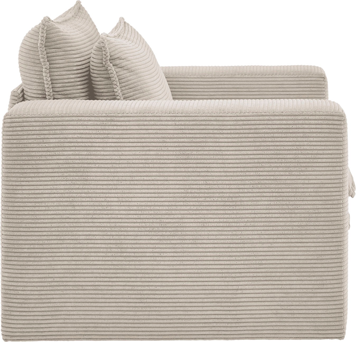 Places of Style Sessel »PIAGGE«, Hochwertiger Cord- passend zur Serie PIAGGE
