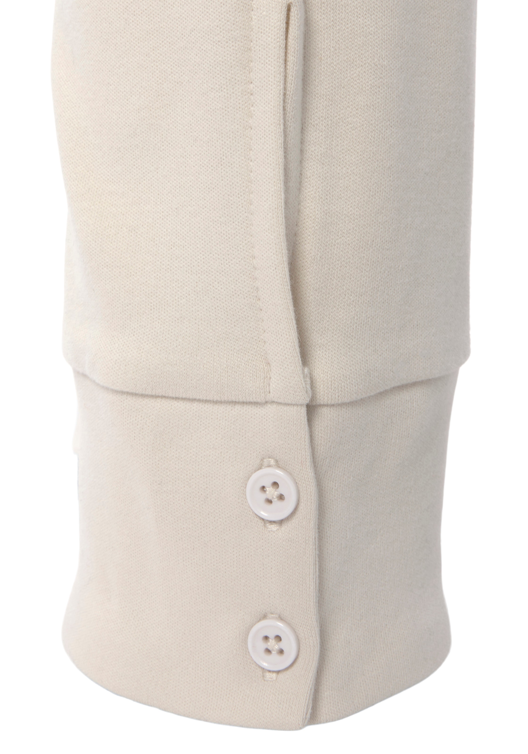 LASCANA Sweathose, Loungehose mit Knöpfen am Beinsaum, Loungewear