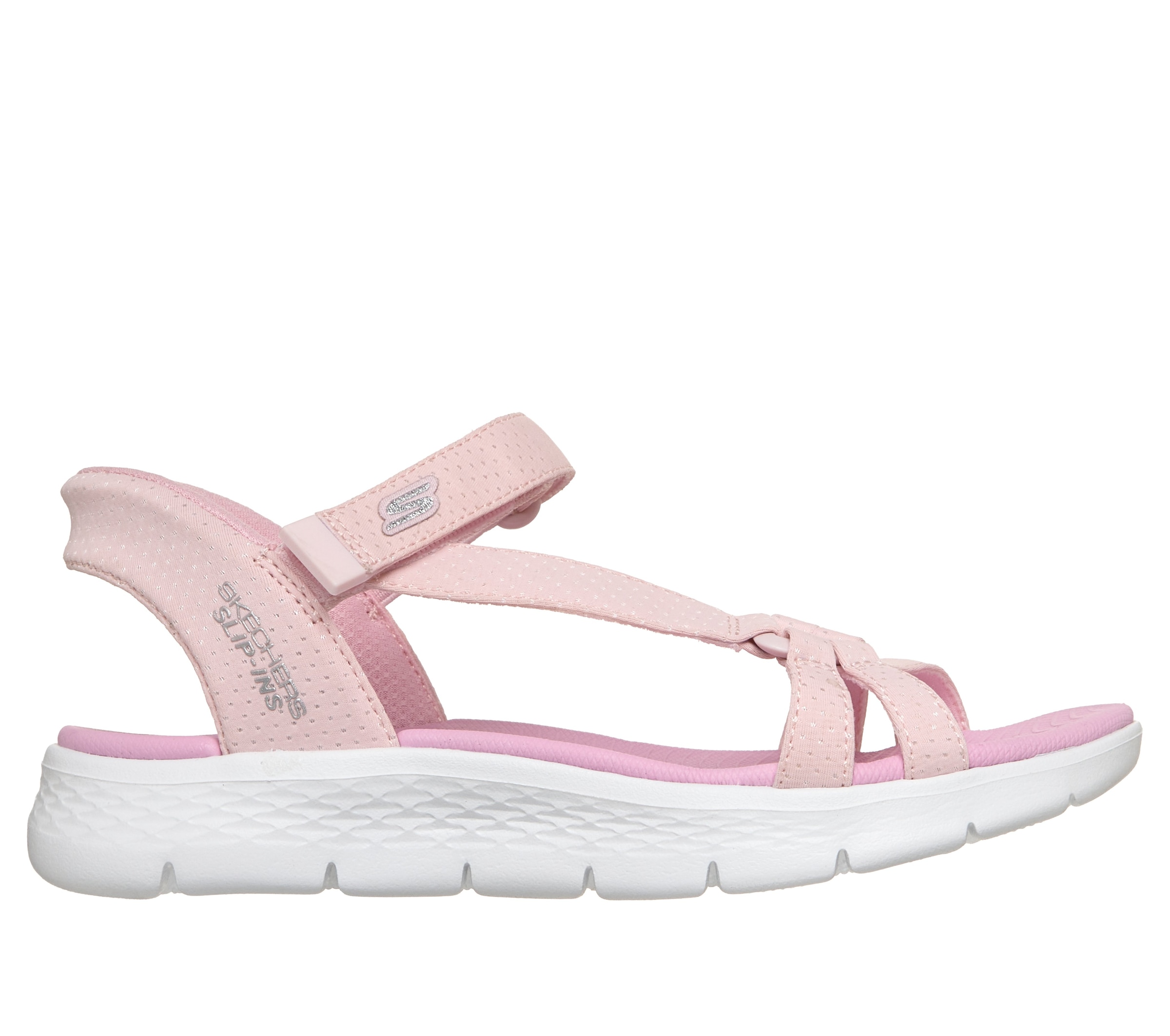 Skechers Sandale »GO WALK FLEX SANDAL«  Sommerschuh mit Klettverschluss, Größenschablone zum Download