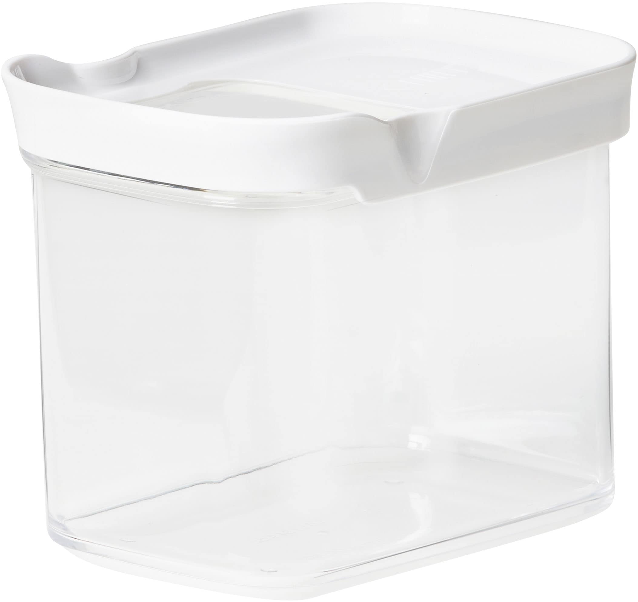 EMSA Optima Rechteckig Container 1 l Transparent, Weiß 1 Stück(e)