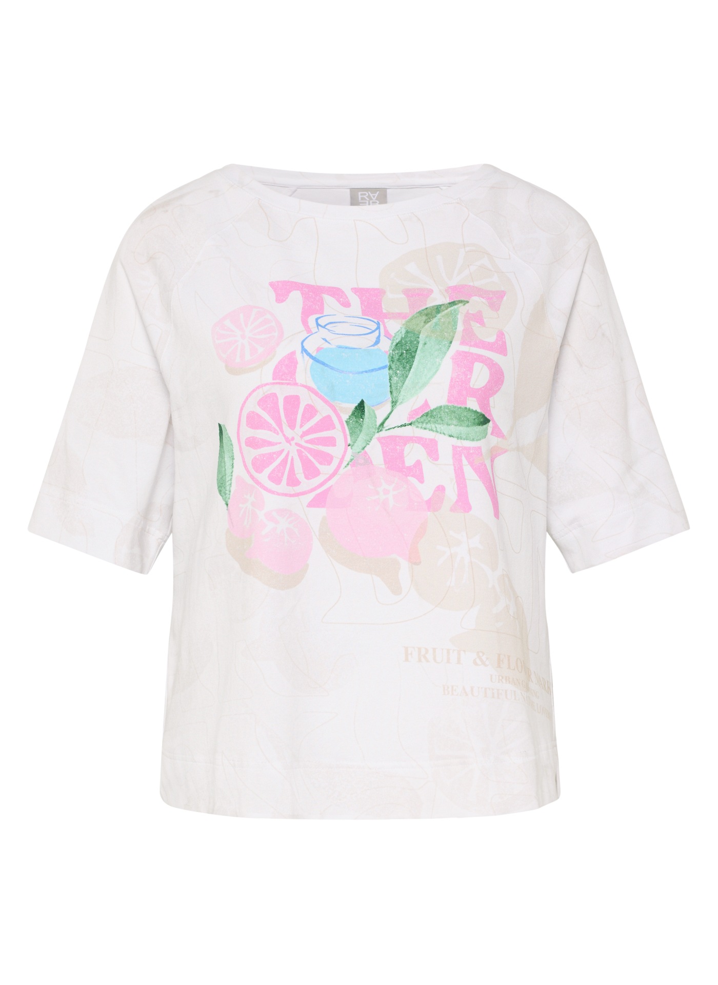 Rabe T-Shirt mit Print