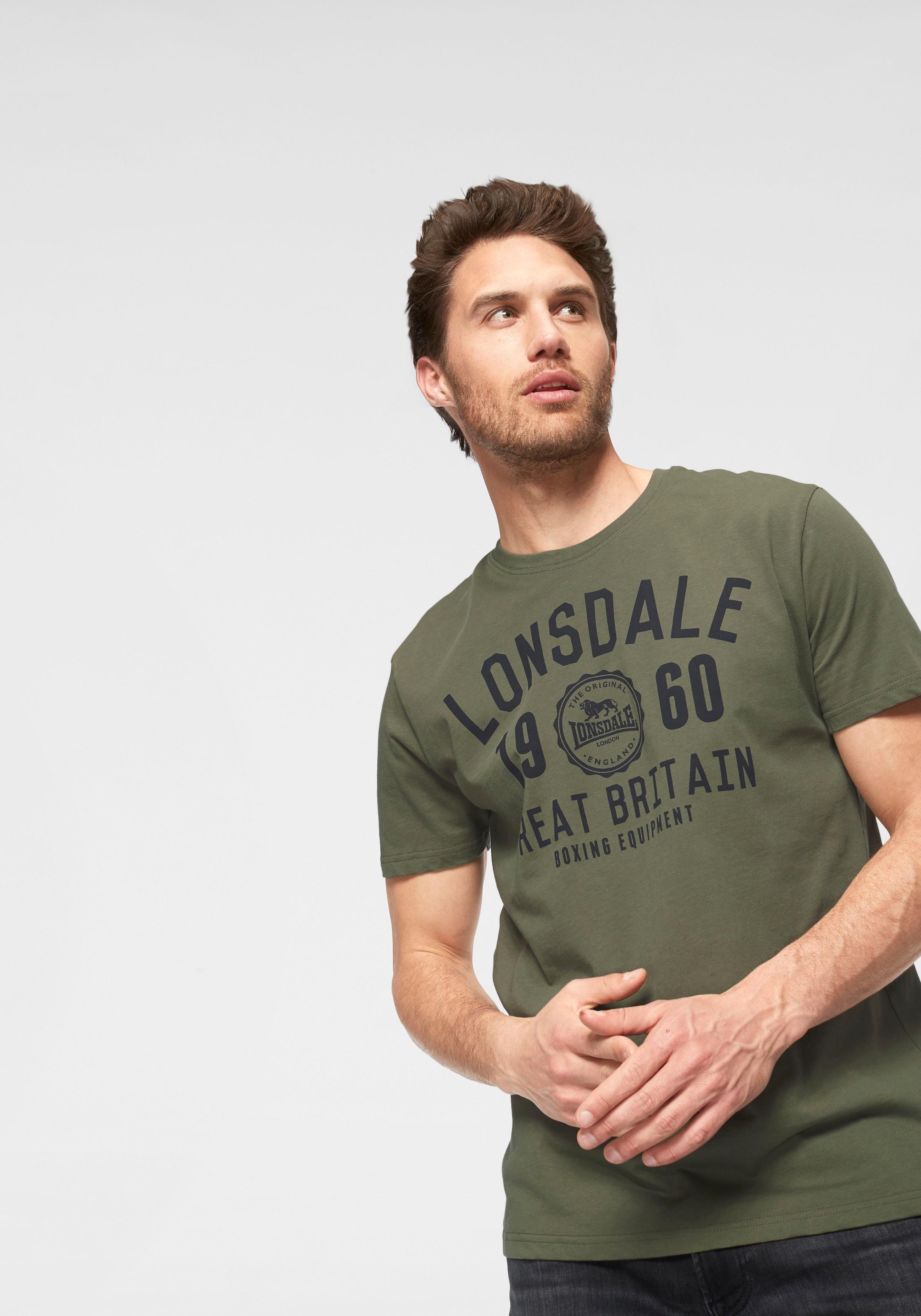 Lonsdale T-Shirt »BANGOR«, (Packung, 2 tlg., 2er-Pack), Doppelpack