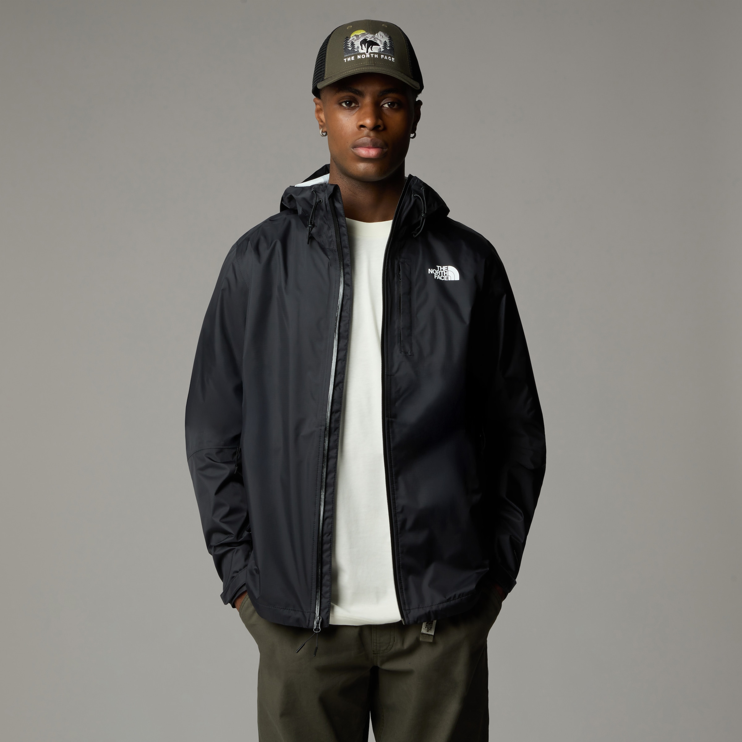 The North Face Funktionsjacke »Alta Vista Regenjacke für Herren«, (1 St.)