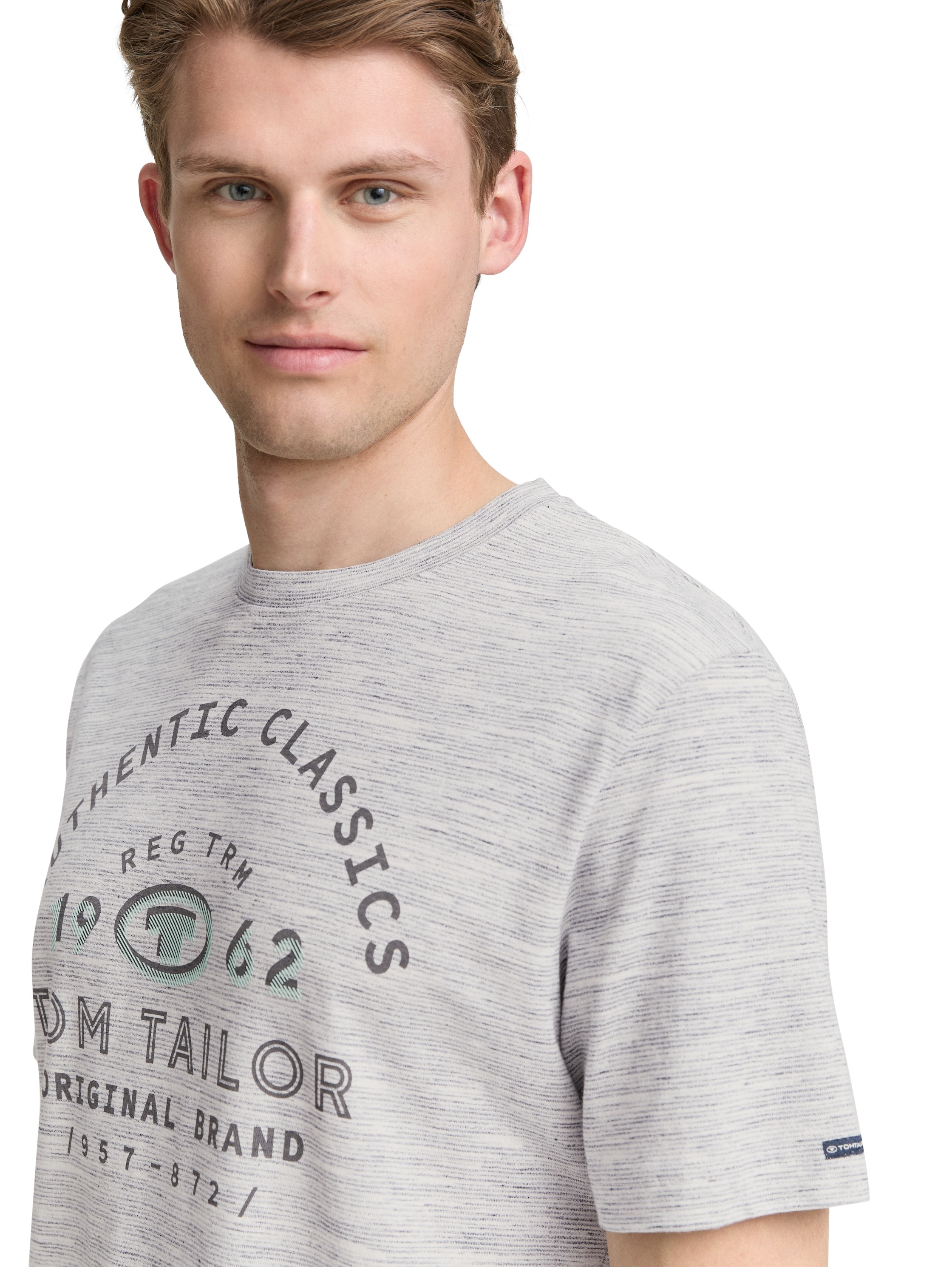 TOM TAILOR T-Shirt, mit Logo Print