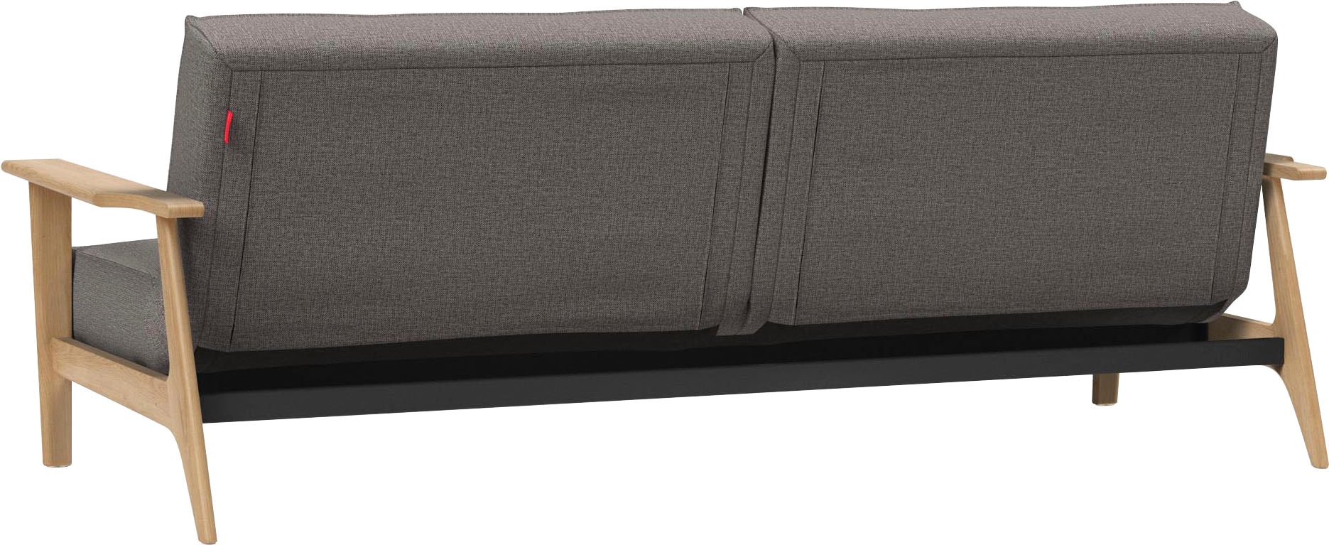 INNOVATION LIVING ™ Schlafsofa »Splitback Frej, Dauerschlafsofa, bequem mit Federkernunterfederung«, mit stabilen Armlehnen, in skandinavischem Design