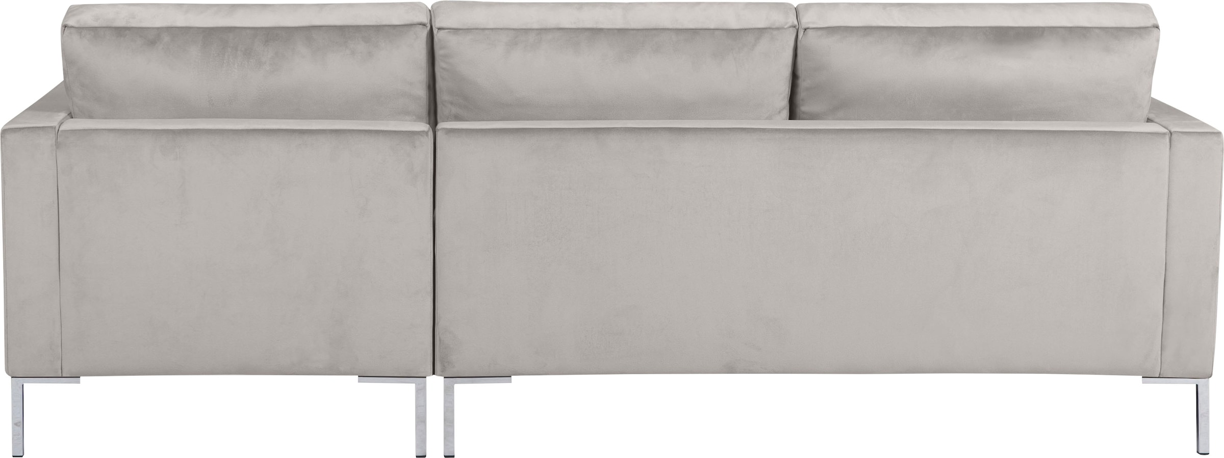 Alte Gerberei Ecksofa »Velina, L-Form«, mit Metall-Winkelfüßen, Breite 209 cm