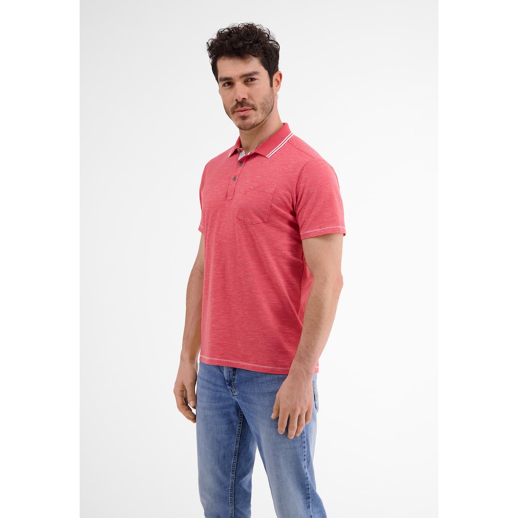 LERROS Poloshirt »LERROS Poloshirt mit Finelinerstreifen«