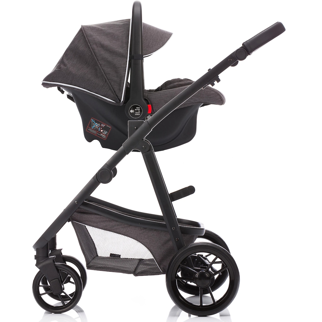 Fillikid Kombi-Kinderwagen »Panther, dunkelgrau«, 22 kg