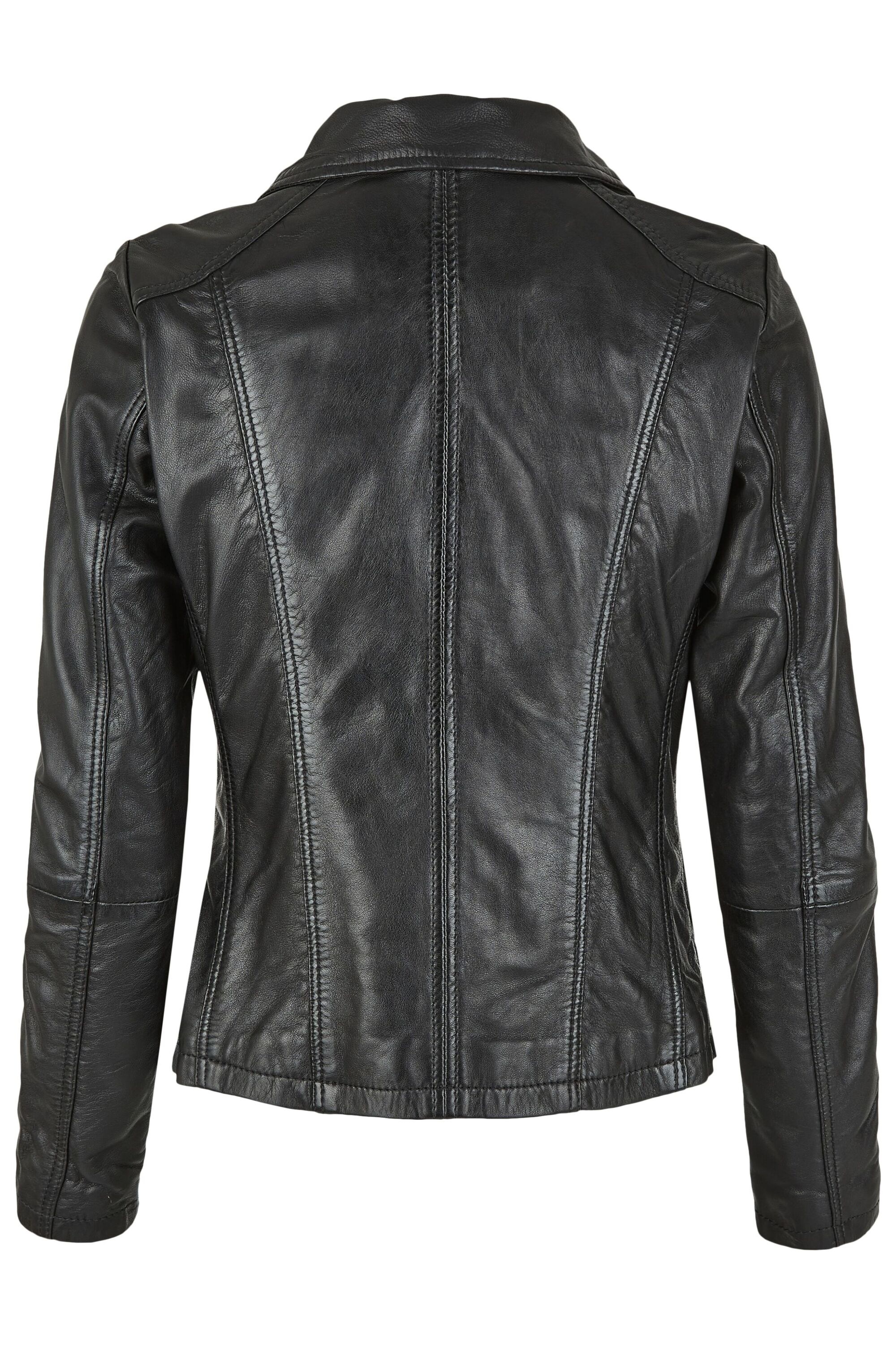 7eleven Bikerjacke »SEGUNEA« ohne Kapuze mit Paspeln