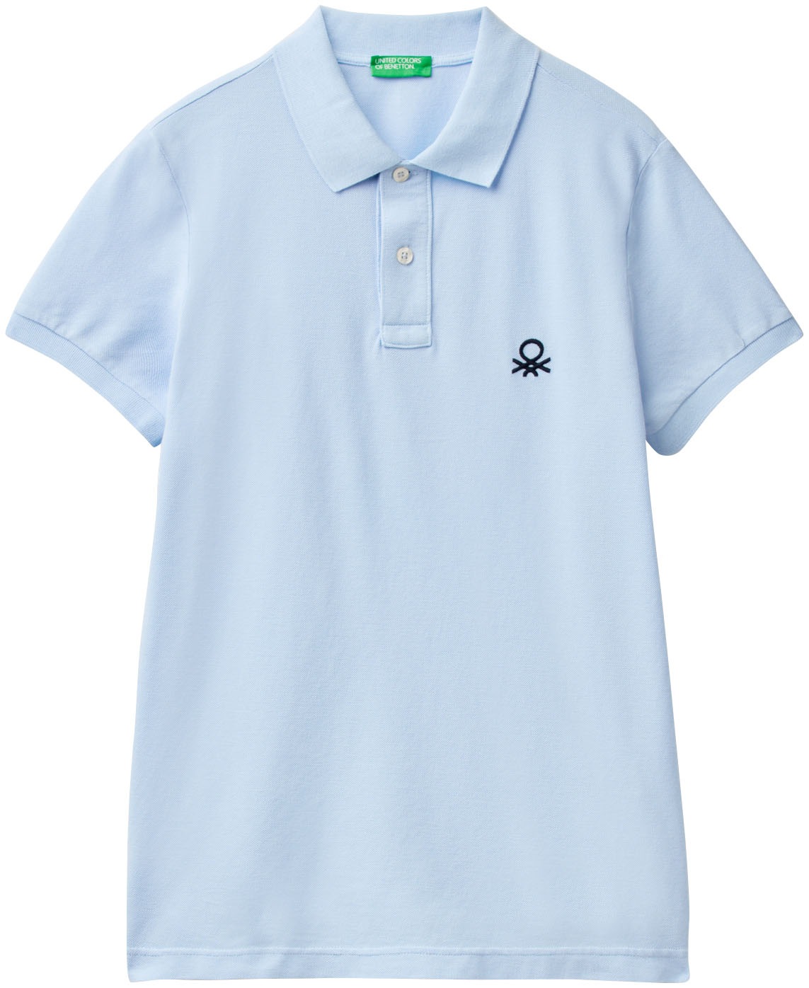 United Colors of Benetton Poloshirt, mit großem Label-Badge