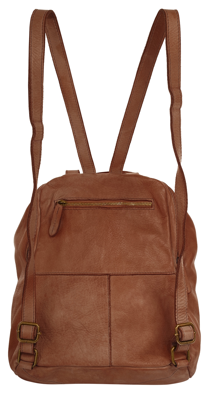 Samantha Look Cityrucksack, echt Leder, Made in Italy