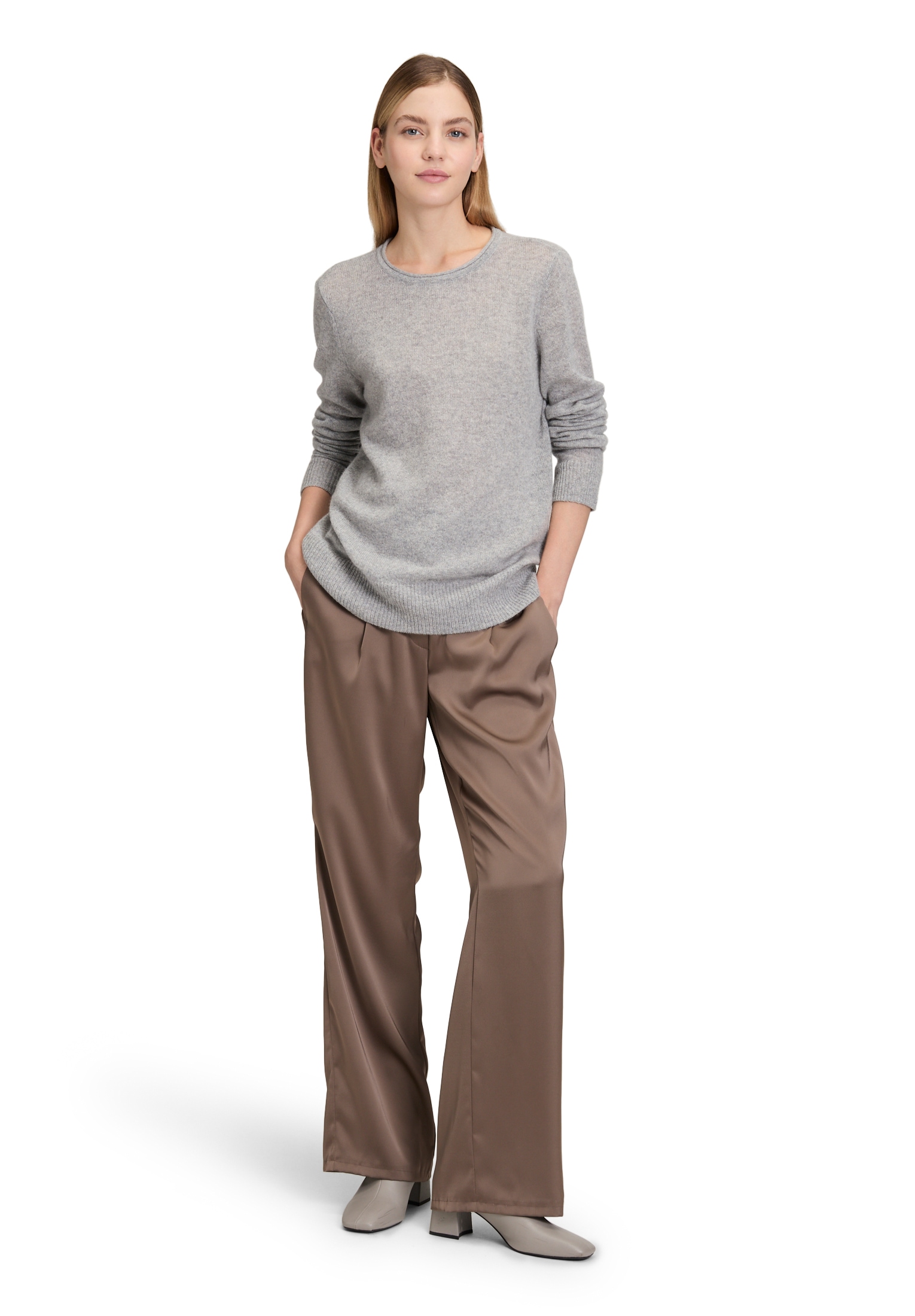 Betty Barclay Kaschmirpullover »Kaschmir-Pullover mit Rundhalsausschnitt«
