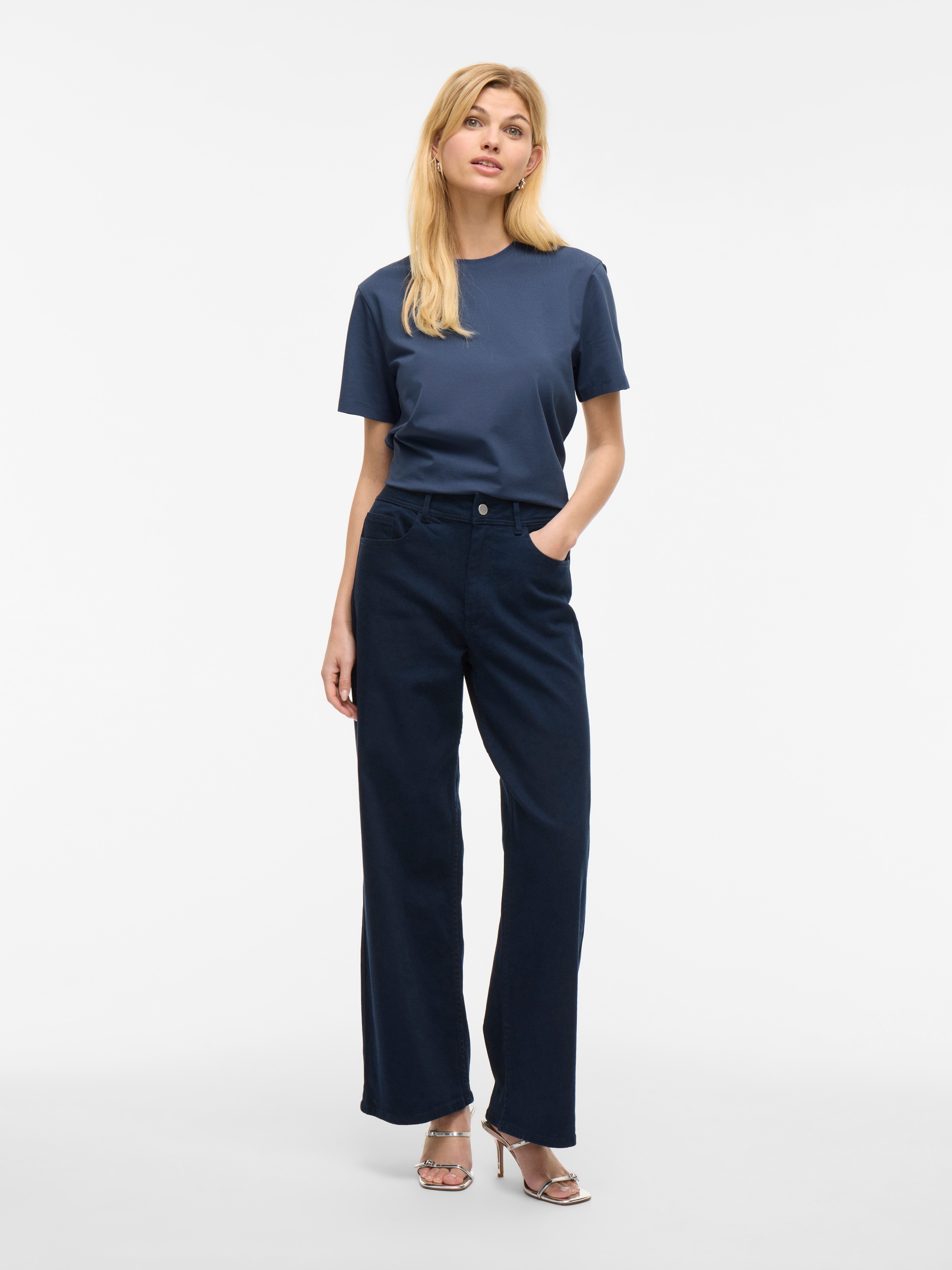 Vila Kurzarmshirt »VINORA S/S T-SHIRT - NOOS«