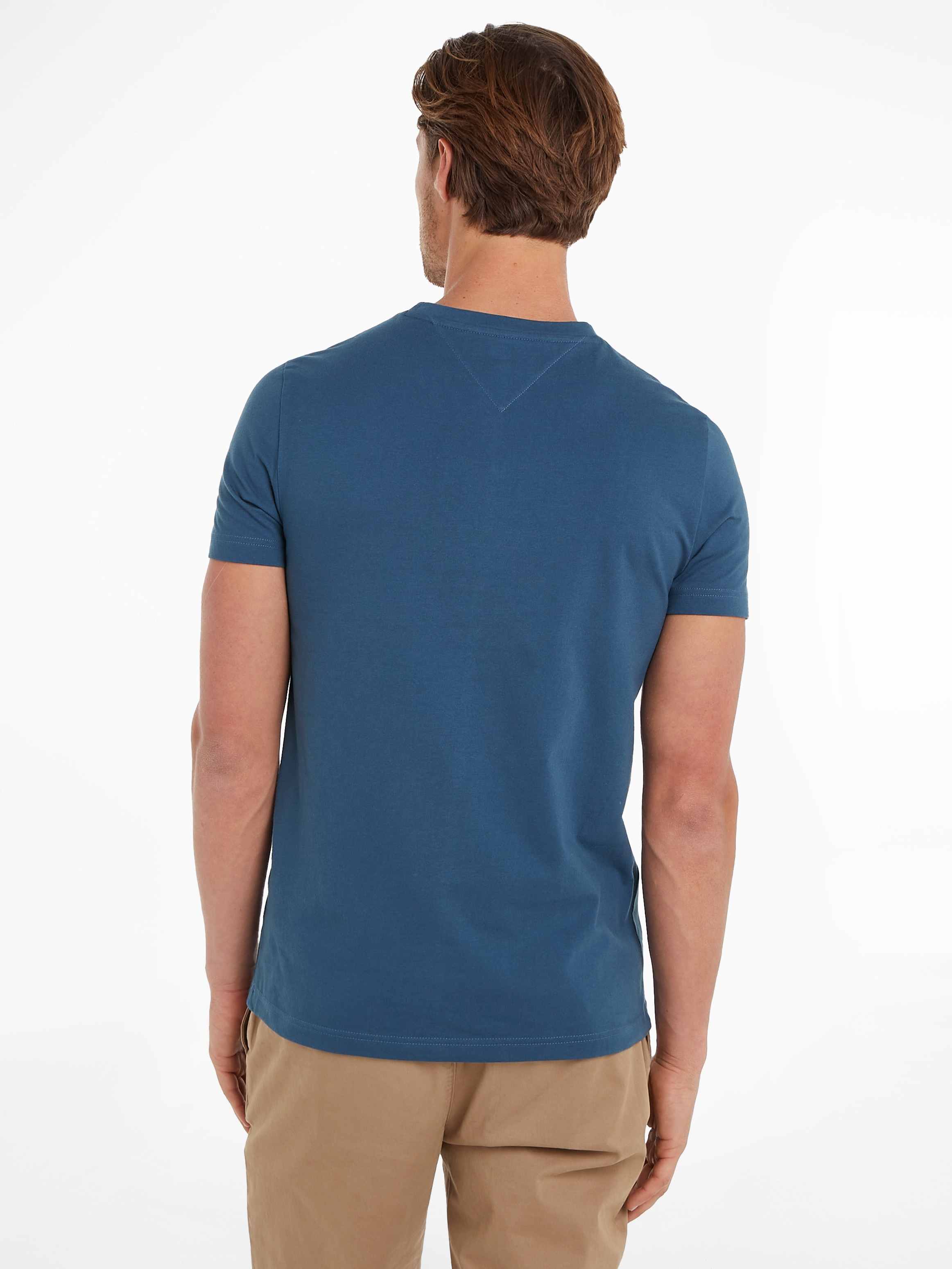Tommy Hilfiger T-Shirt »TOMMY LOGO TEE«, aus reiner Baumwolle