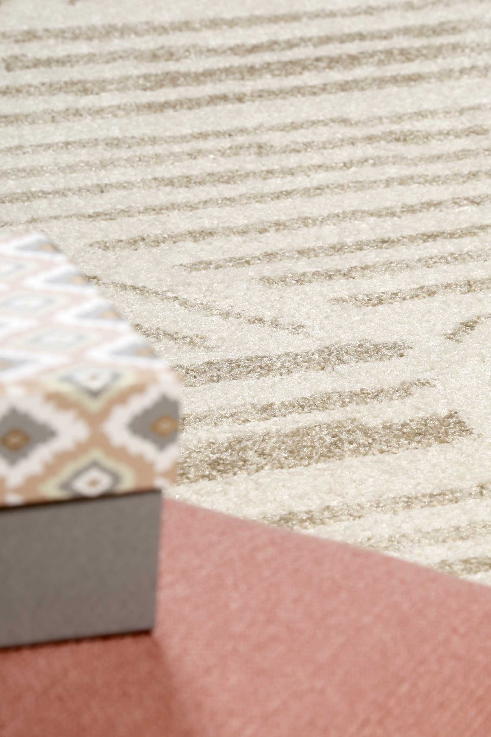 Esprit Teppich »Scribble« rechteckig 13 mm Höhe Kurzflorteppich, gewebt, geometrisch, modern, abstrakt, streifen