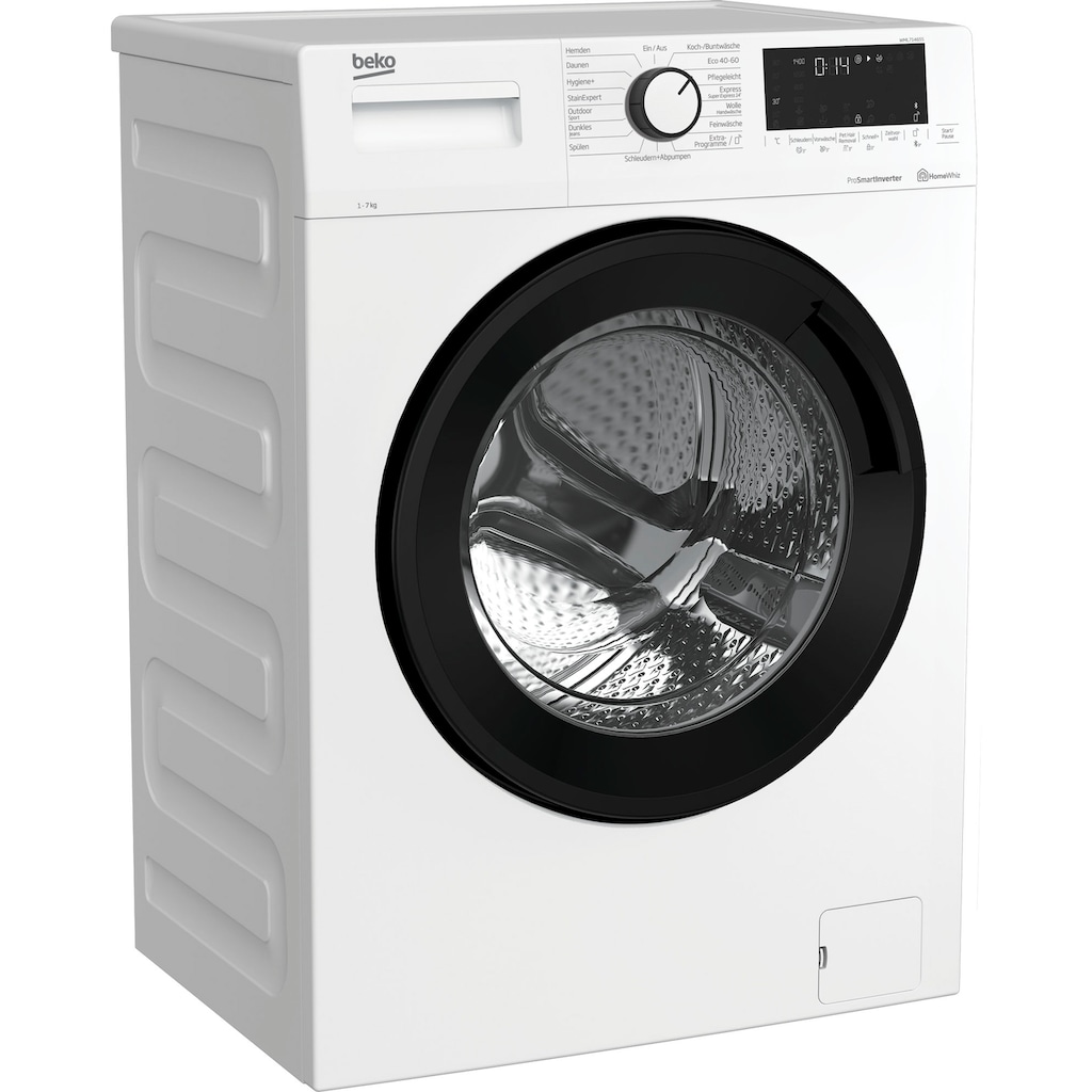 BEKO Waschmaschine »WML71465S«, WML71465S, 7 kg, 1400 U/min