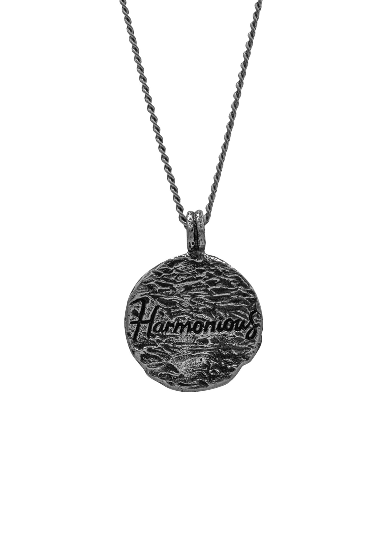 HAZE & GLORY Kette mit Anhänger »Halskette Sternzeichen Waage Kordelkette 925 Silber«