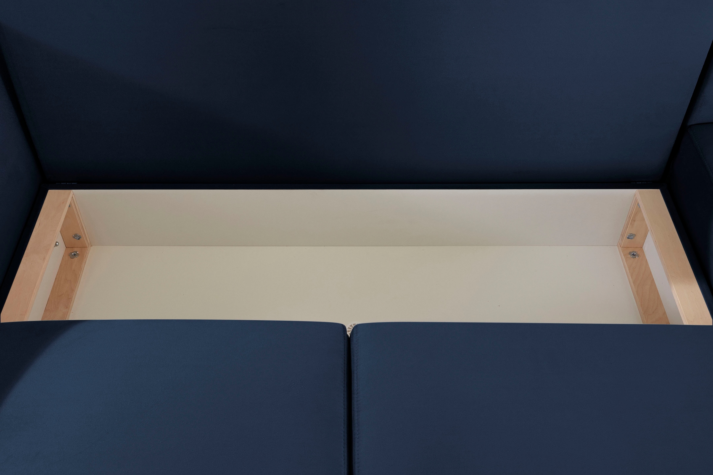 Home affaire Ecksofa »Asra L-Form, B: 240 cm« Bettfunktion, Bettkasten, Taschen & 3 Zierkissen, Federkern