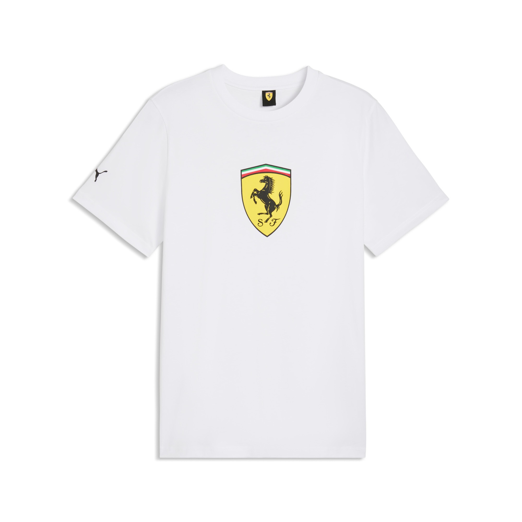 PUMA T-Shirt »FERRARI COLORED SHIELD TEE« Regular Fit, Kurzarm, für Motorsport-Fans, Rundhalsausschnitt