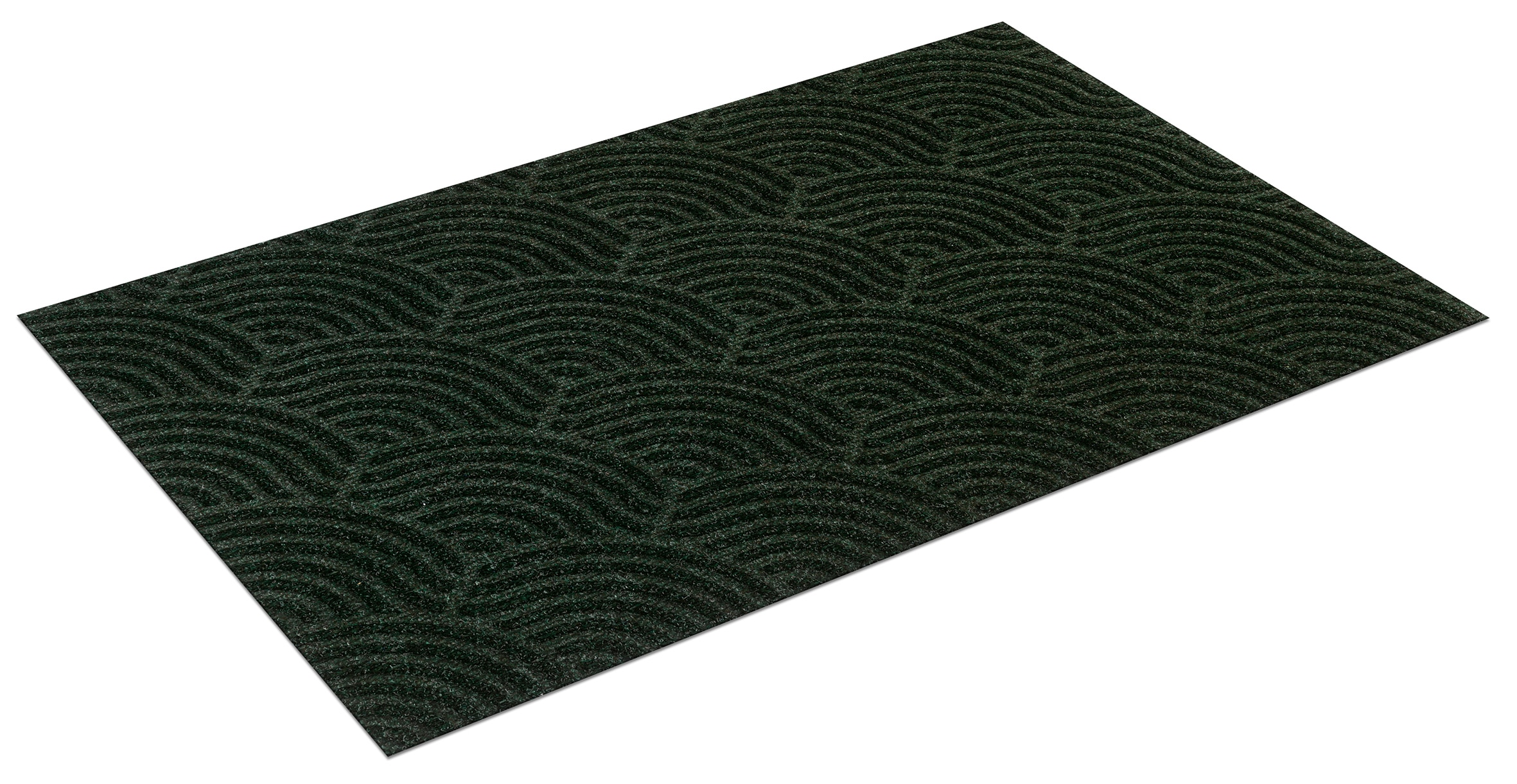 wash+dry by Kleen-Tex Fußmatte »Waves midnight green«, rechteckig, 8 mm Höhe