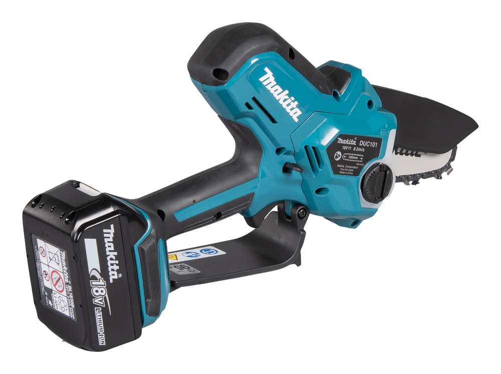 Makita Akku-Astschere »»DUC101RX06« 18V, 10 cm, 8 m/s, Inkl. Akku« (Set, )  für Park-und Baumpflege,zum Ausasten + Korrekturschnitte