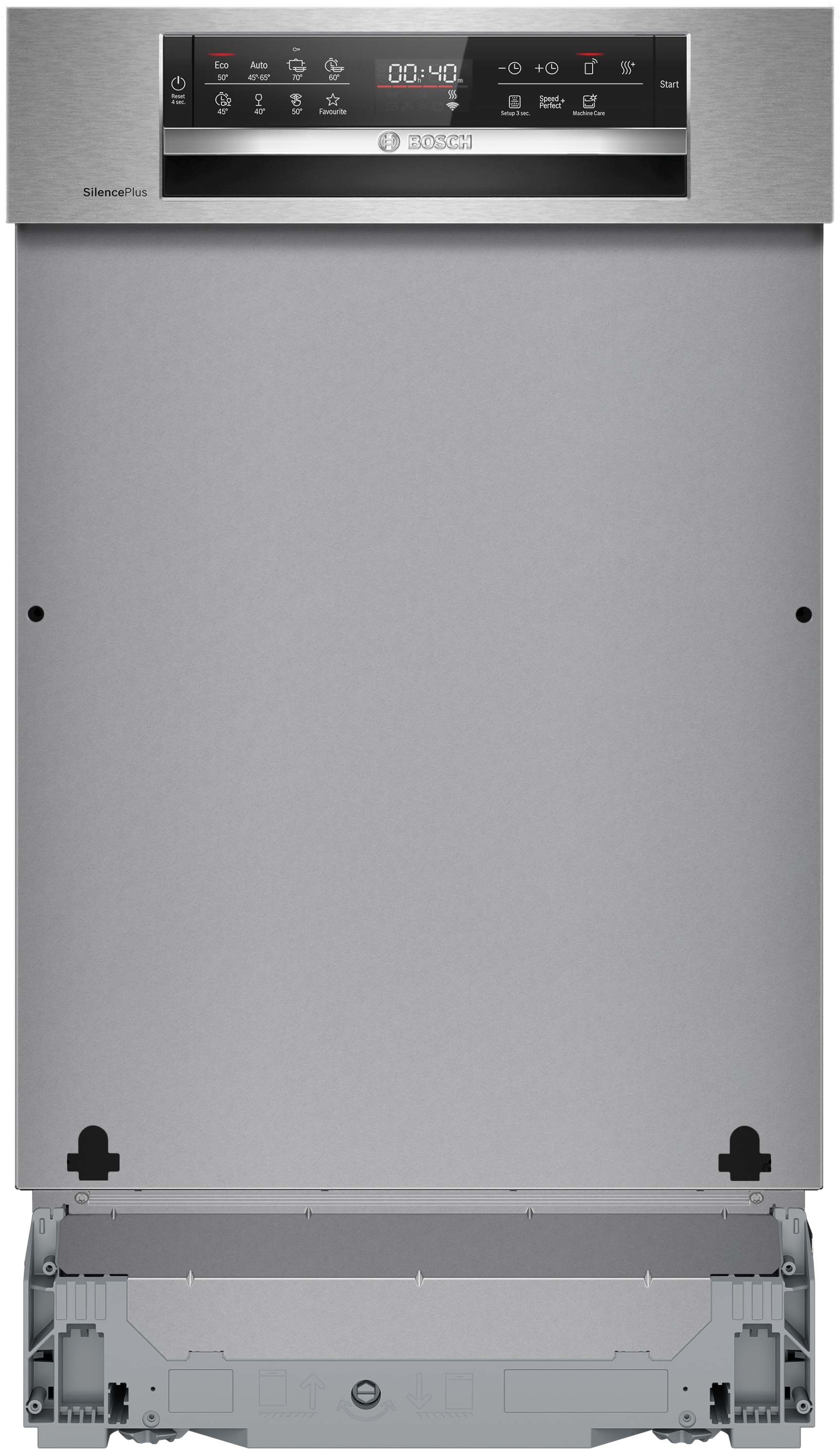 BOSCH teilintegrierbarer Geschirrspüler Serie 6 »SPI6EMS21E« 10 tlg. Maßgedecke Mit 3-fach Rack Matic & 2 Sprüharmen im Oberkorb