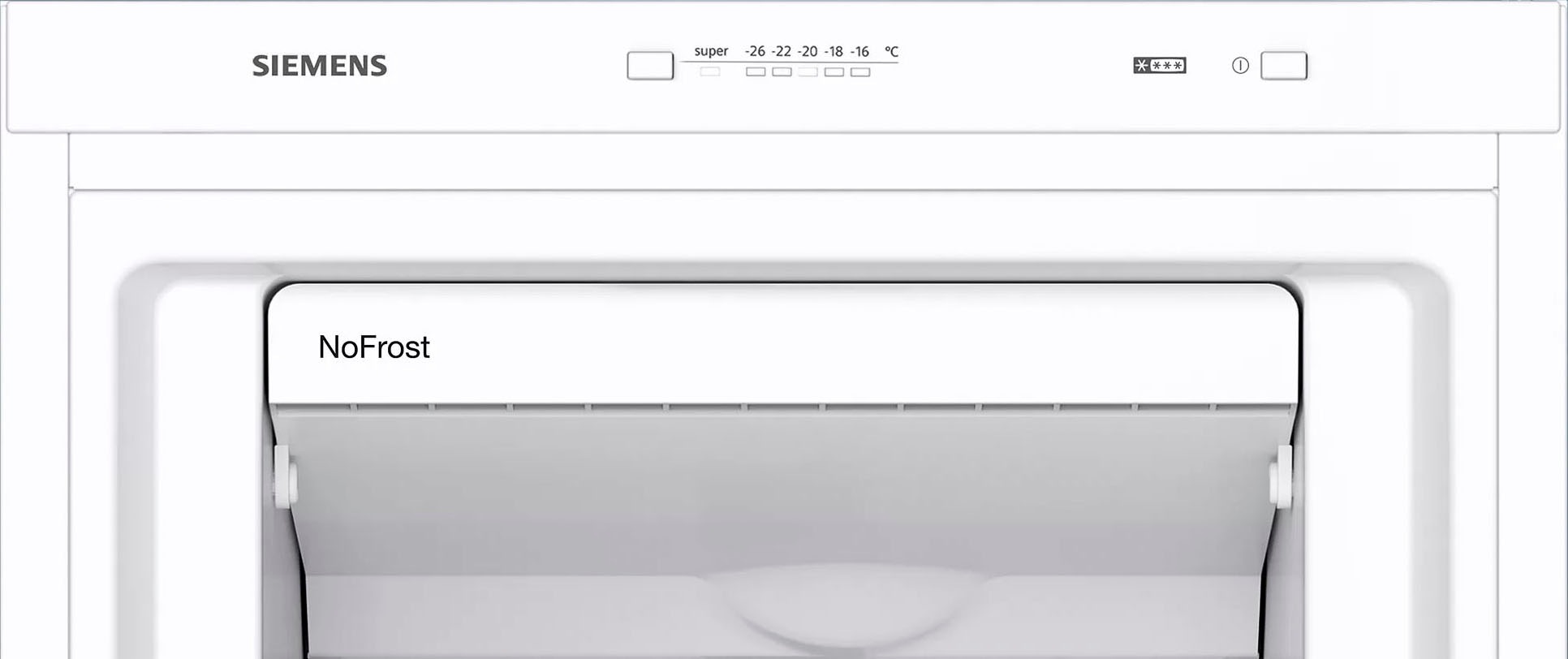 SIEMENS Gefrierschrank iQ300 »GS29NVWEP«, 161 cm hoch, 60 cm breit