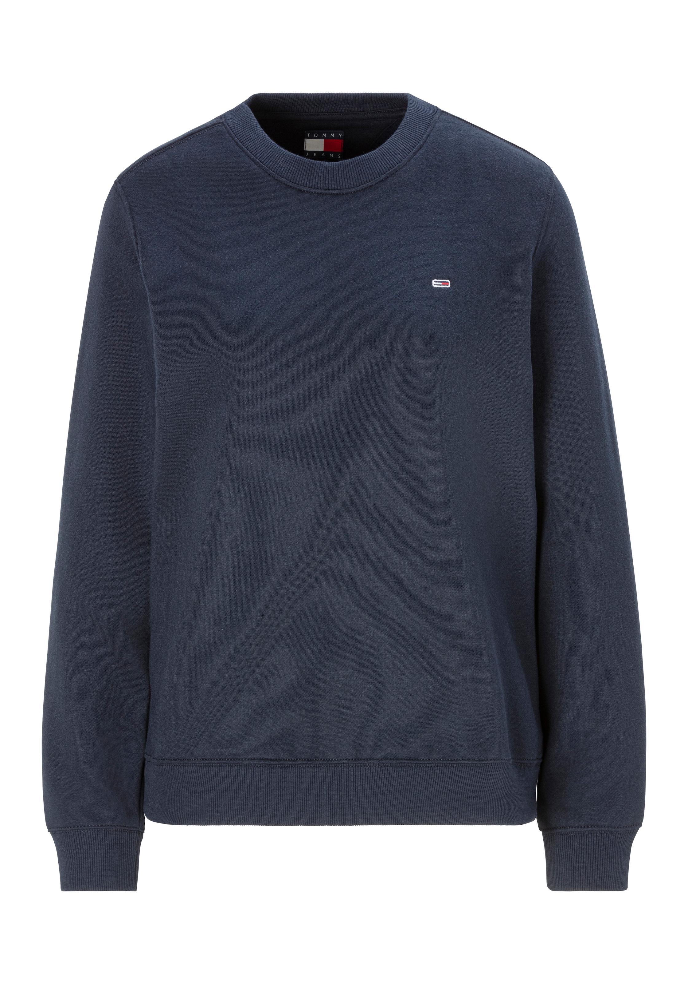Tommy Jeans Sweatshirt »TJW REG S FLAG CREW«, mit Logostickerei, Regular Fit
