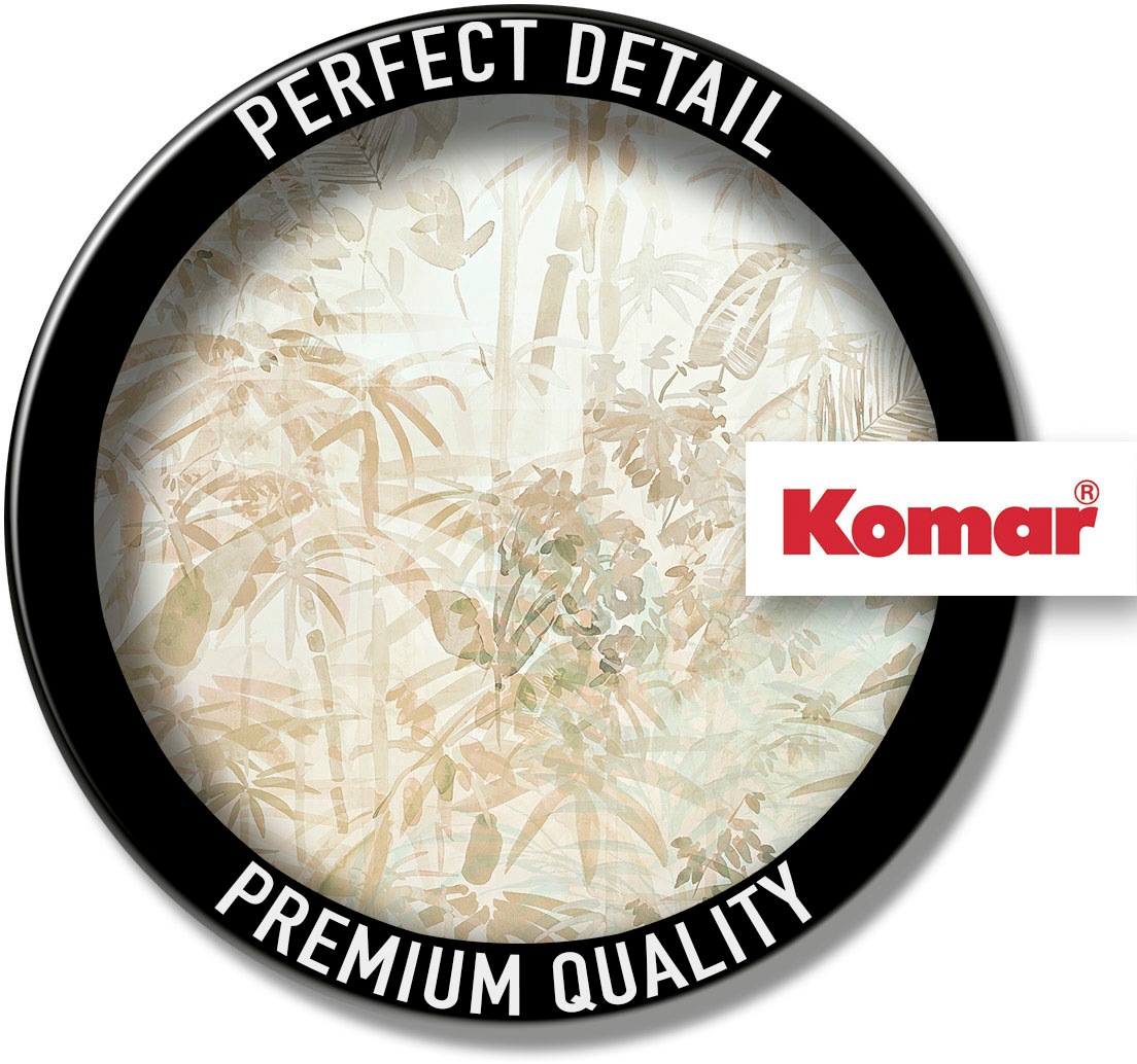 Komar Vliestapete »Digitaldruck Vlies - Zen Zone - Größe 300 x 250 cm«, bedruckt, Wohnzimmer, Schlafzimmer