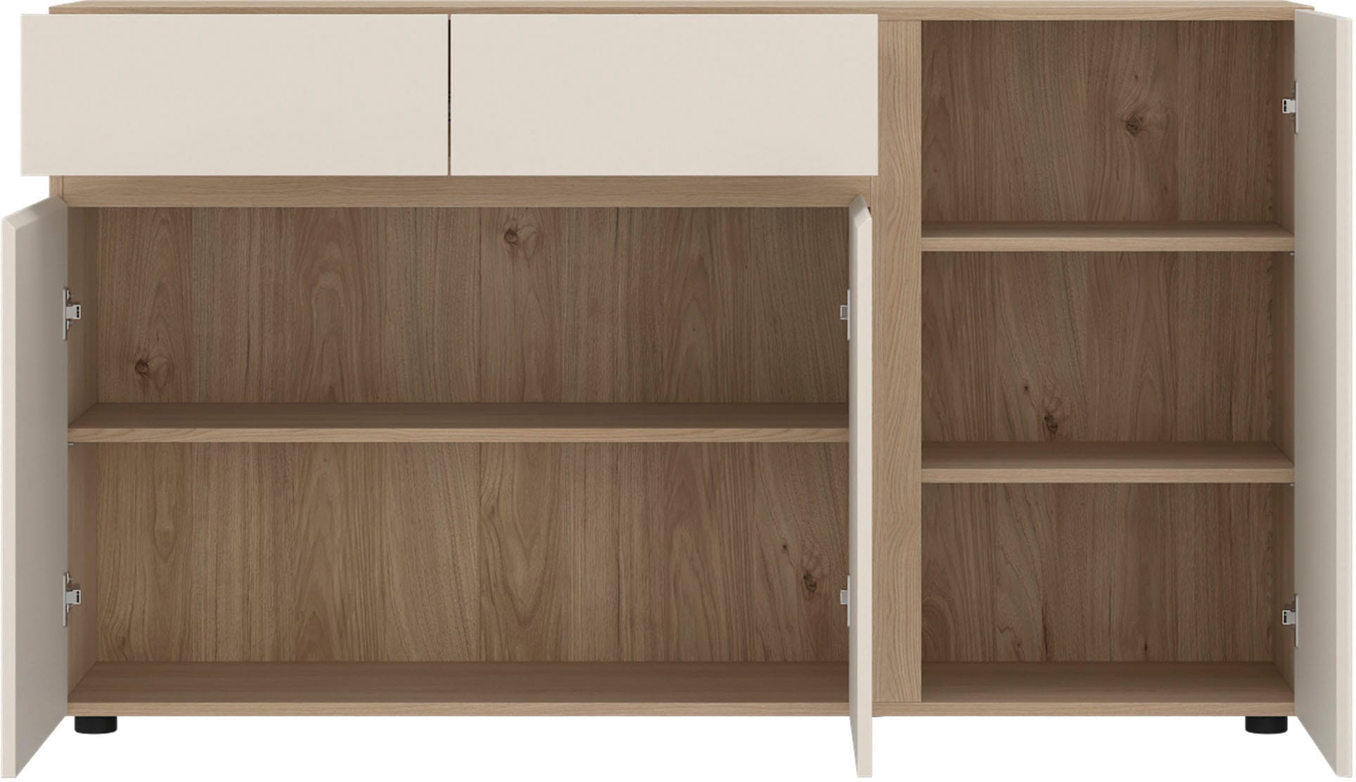 Home affaire Sideboard »TAVERA« Sideboard Breite 149 cm, modern, grifflos, viel Stauraum