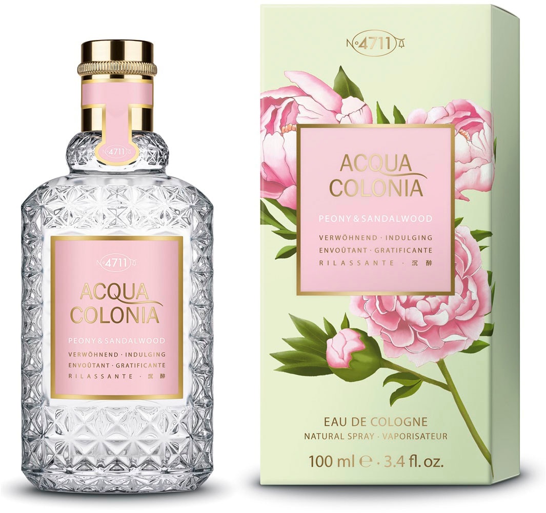 Eau de Cologne »4711 Acqua Colonia PEONY & SANDALWOOD EAU DE COLOGNE NATURAL SPRAY...