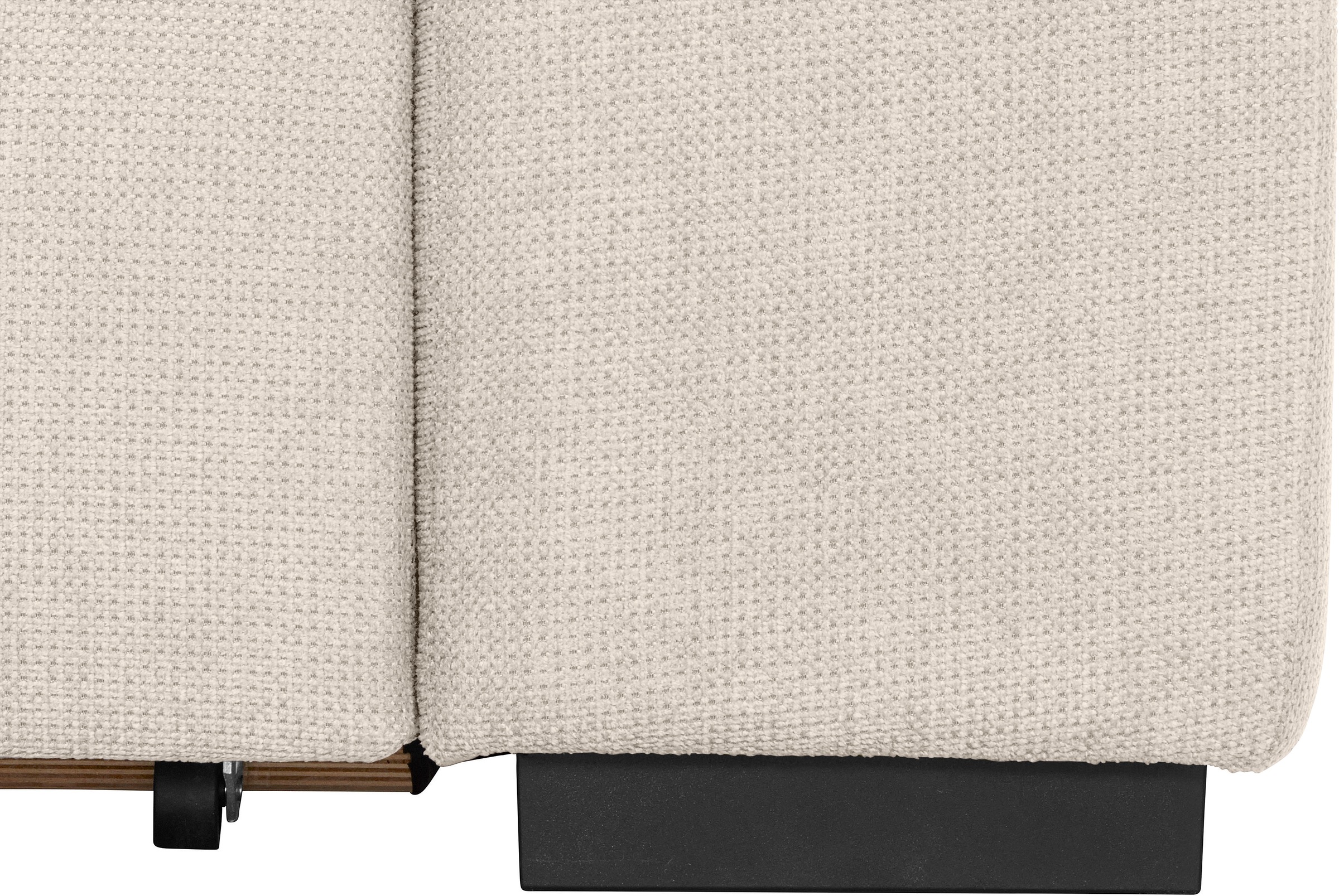 COTTA Ecksofa »Lola L-Form mit Kopfteilfunktion & Hocker«, (Set, mit Hocker), wahlweise mit Bettfunktion, Bettkasten & Armteilverstellung