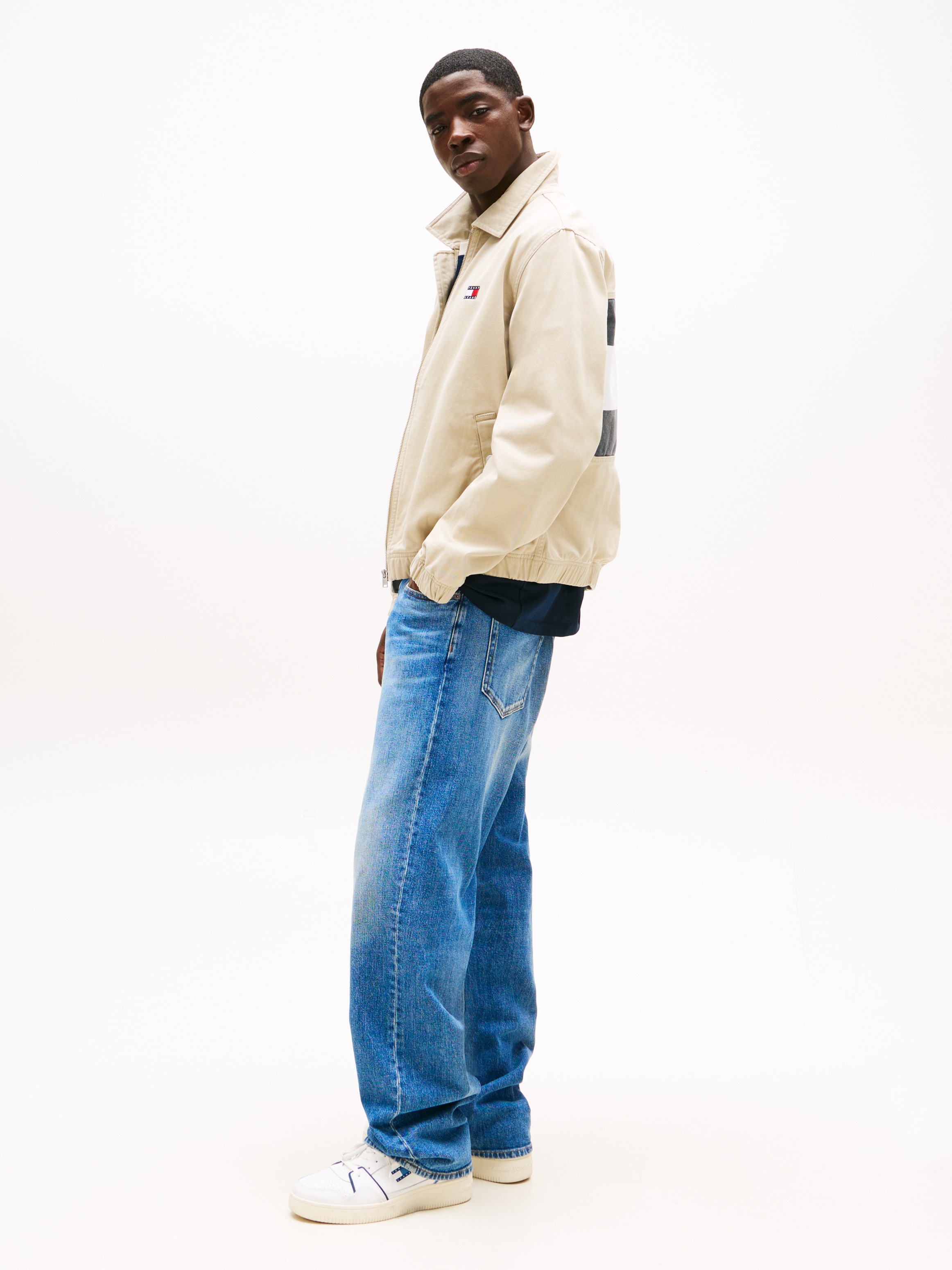 Tommy Jeans Loose-fit-Jeans »Jamie Loose Straight« in blauer Waschung
