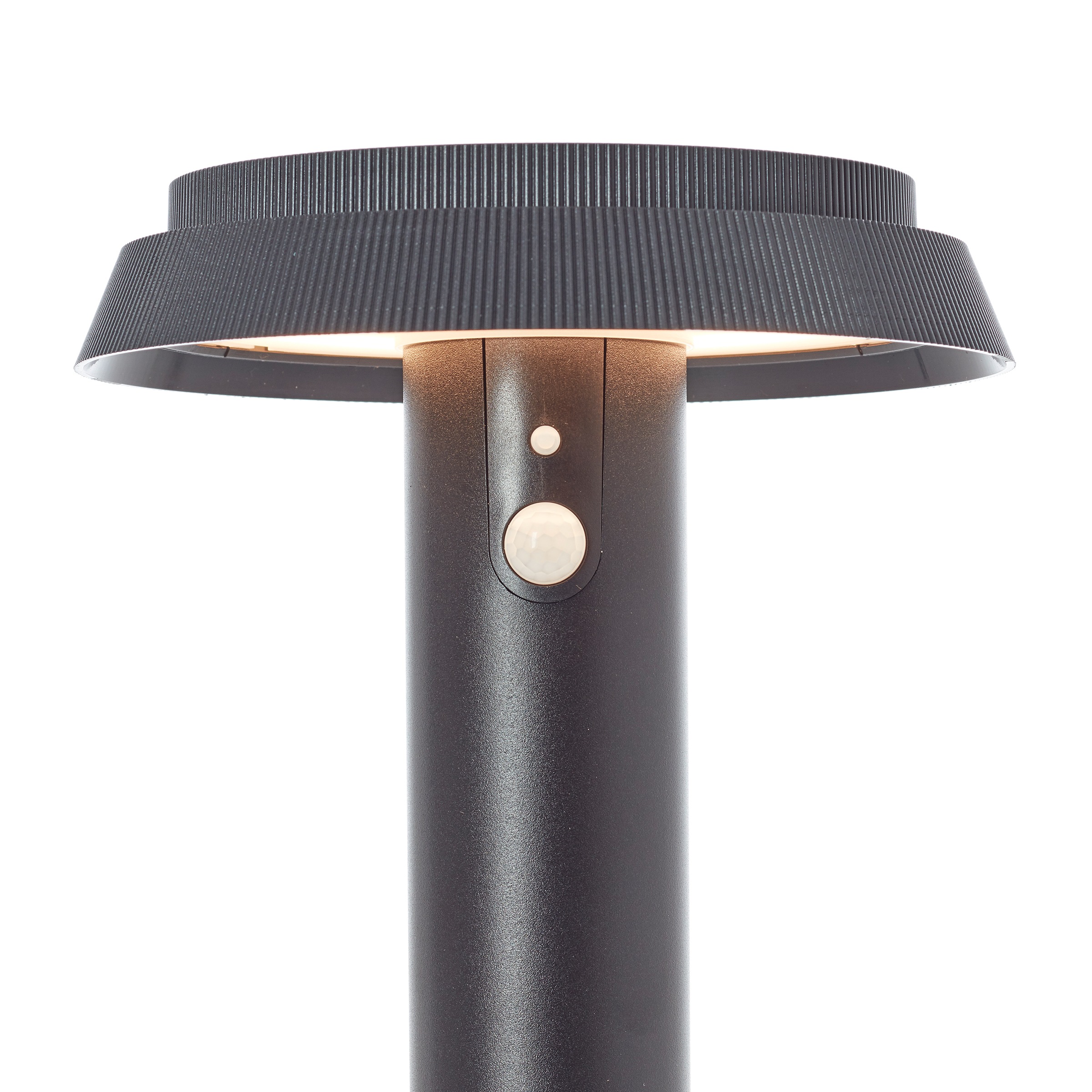 Brilliant LED Außen-Stehlampe »Alvero«, LED Außenstehleuchte, Solar, 70 cm, 500 lm, 3000 K, Metall, schwarz