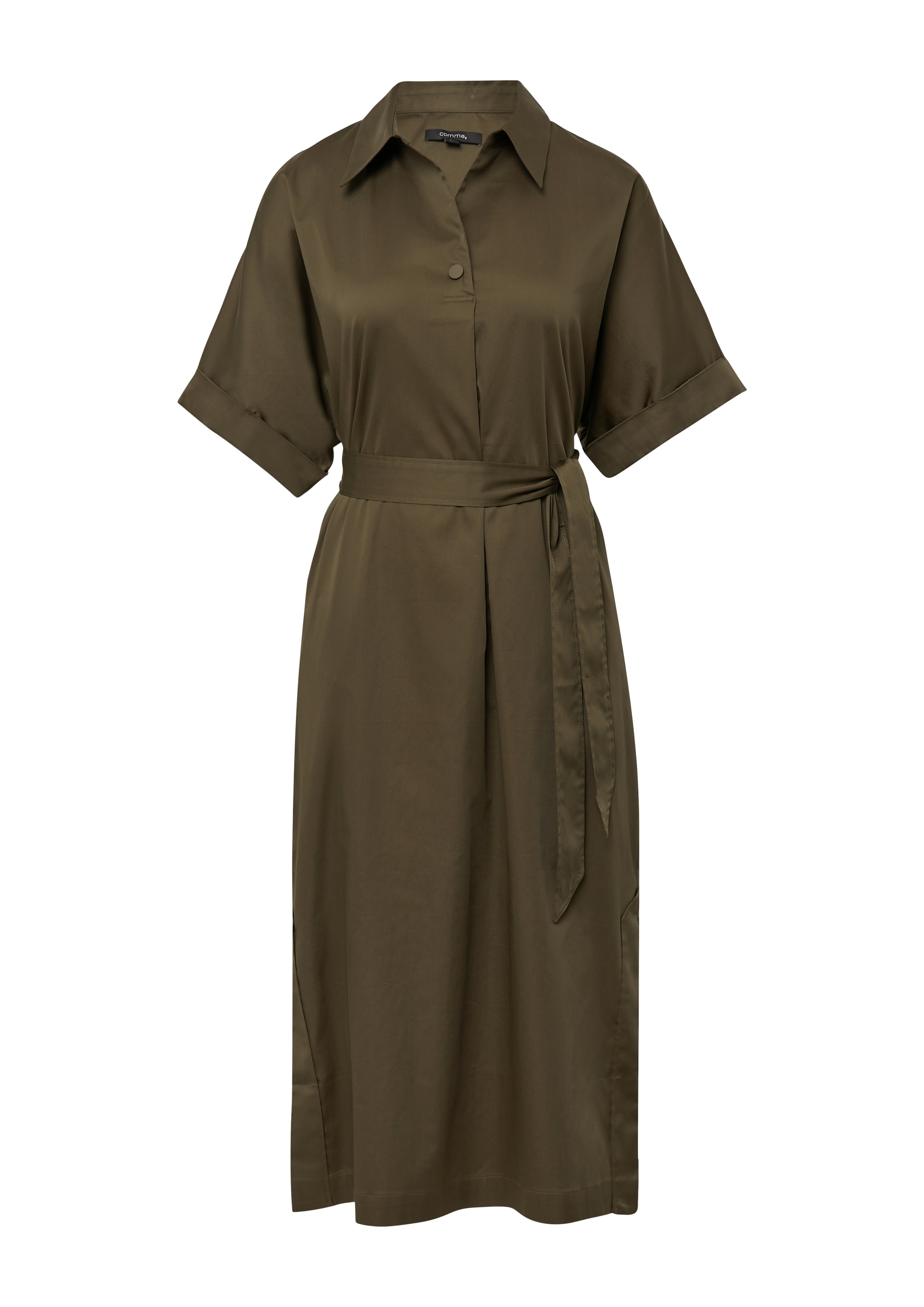Comma Sommerkleid, mit Bindegürtel