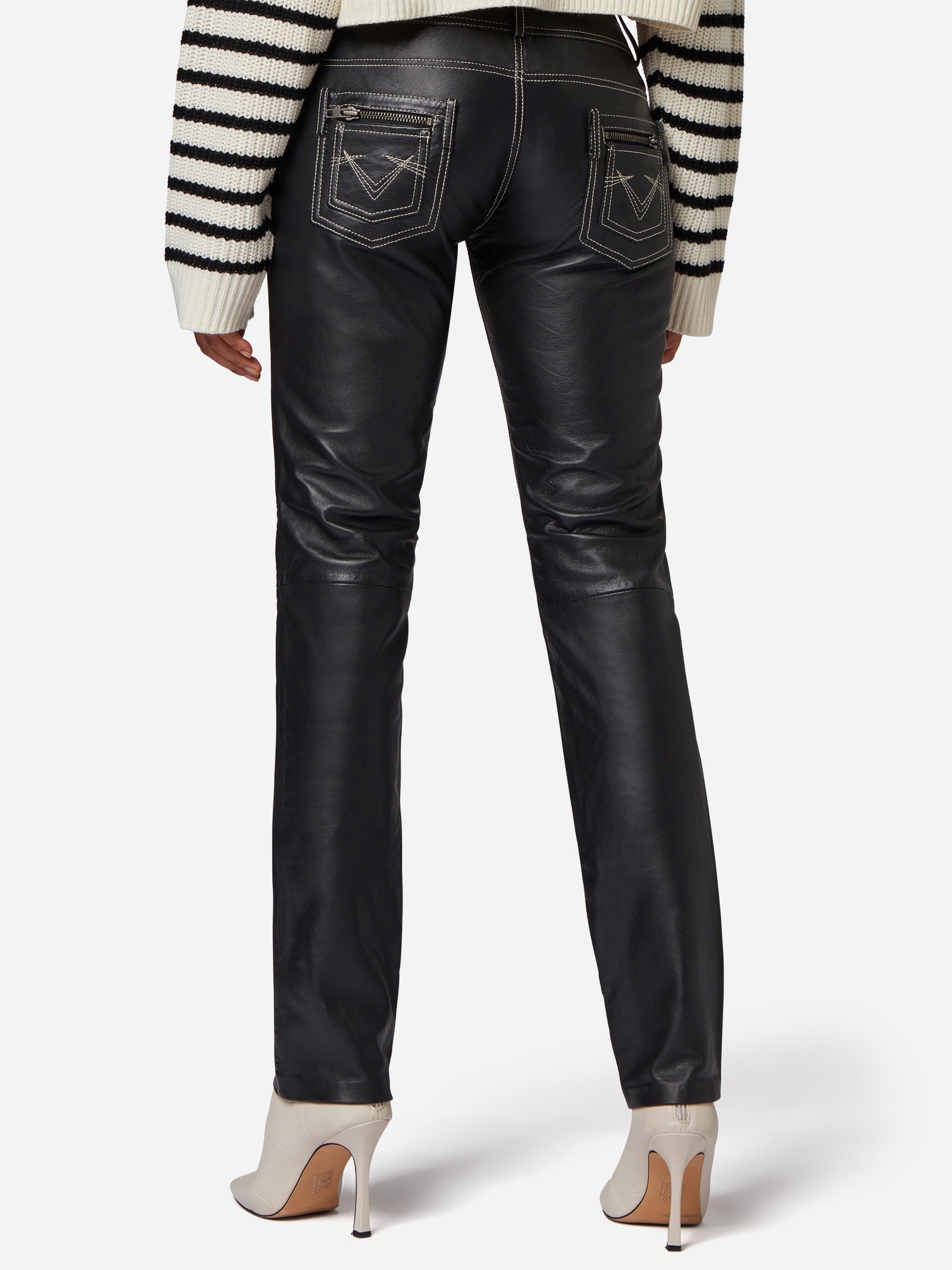 RICANO Lederhose »Lederhose Skinny Pant«  Handgefertigt aus echtem Leder
