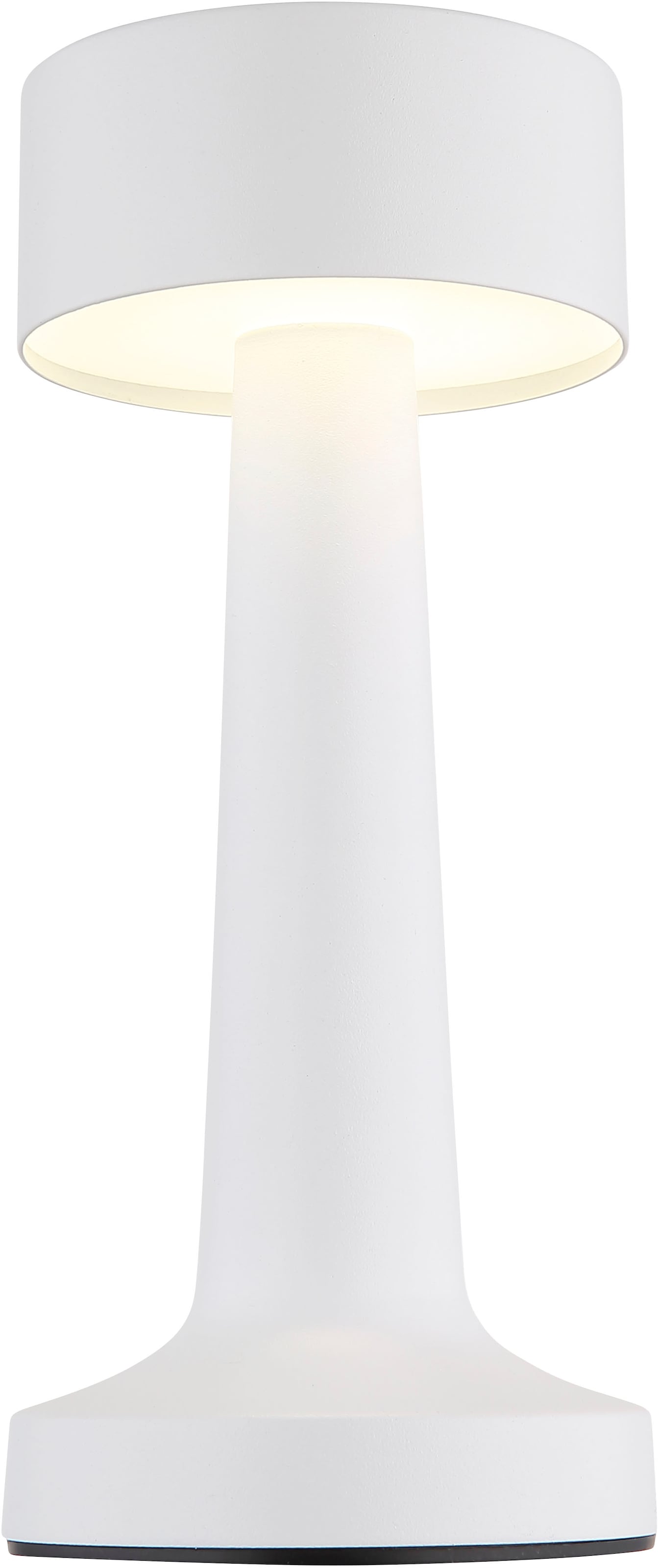 GLOBO LIGHTING LED Tischleuchte »ANGELIKA - Akkutischleuchte« LED-Modul 1 Stk. warmweiß - kaltweiß Design Tischleuchte, Akku, modern,  Akkulampe, CCT