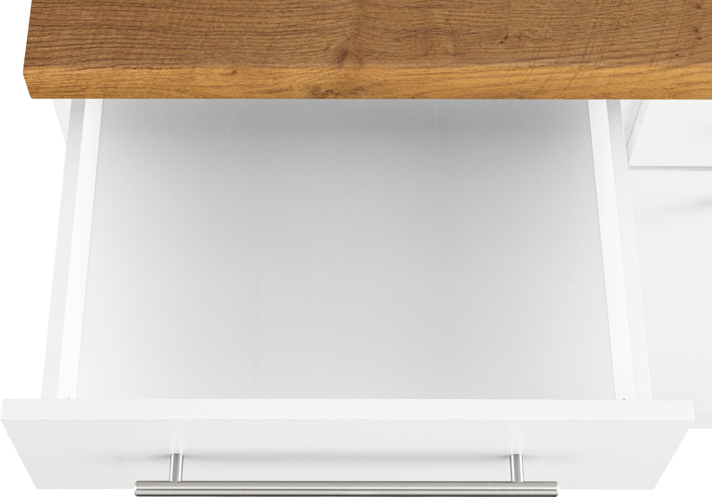 wiho Küchen Küchenzeile »Unna« mit E-Geräten, Breite 220 cm