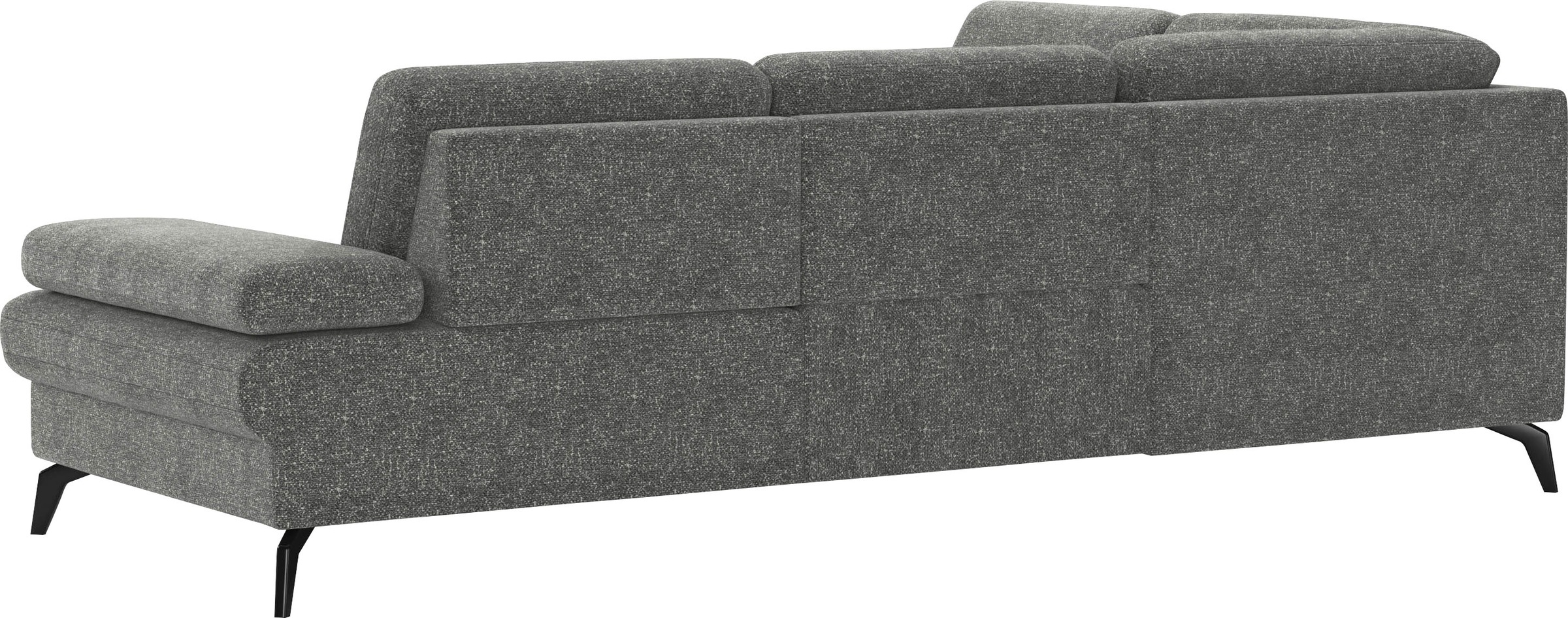 sit&more Ecksofa »Morris L-Form, inkl. Sitztiefenverstellung«, wahlweise mit Armteilverstellung, Bettfunktion & Bettkasten