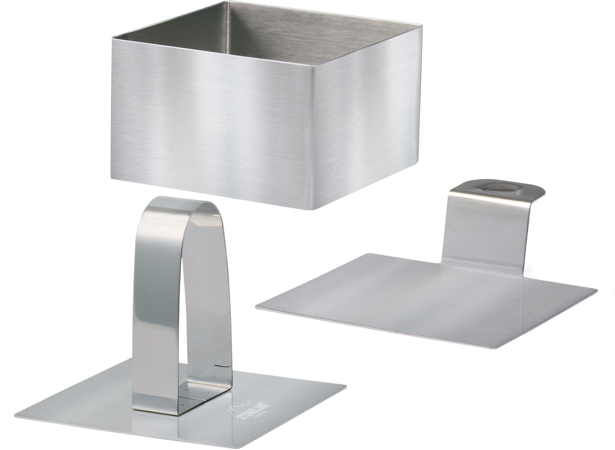 STONELINE Speisering, (Set, 8 tlg.), eckig