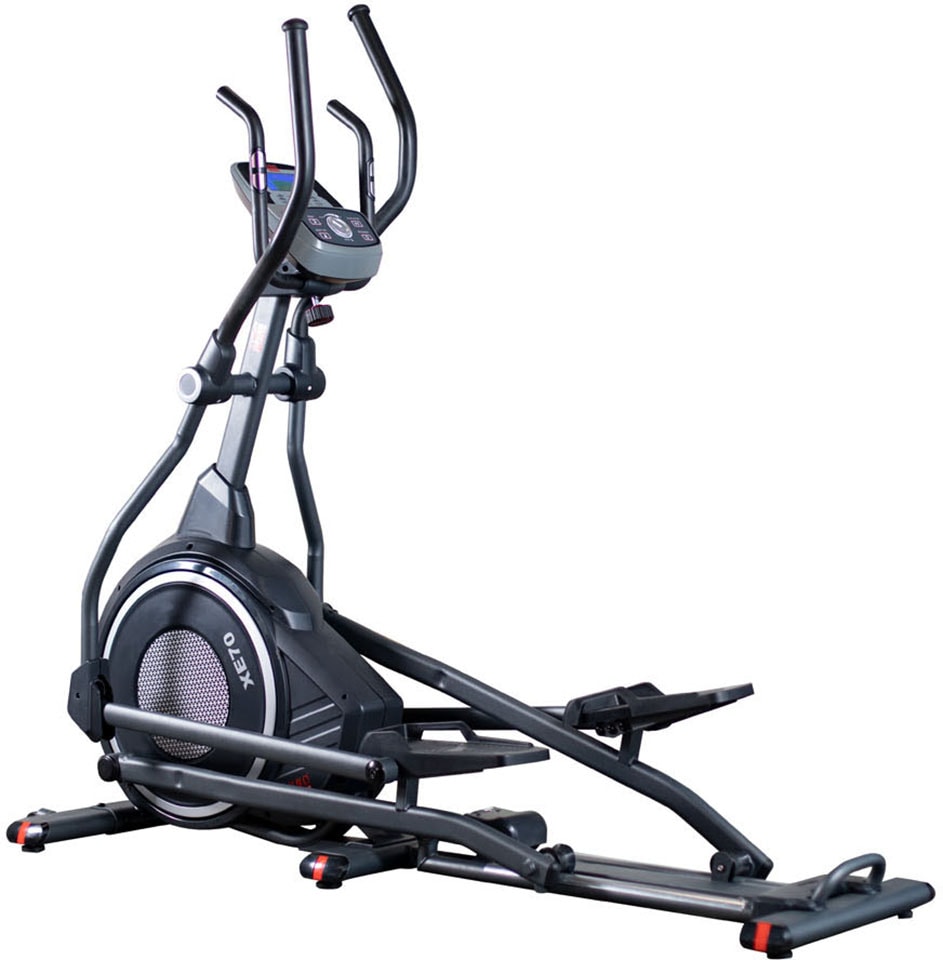 U.N.O. FITNESS Ellipsentrainer-Ergometer »XE 70«, Schwungmasse ca. 20 kg, 32 Widerstandsstufen