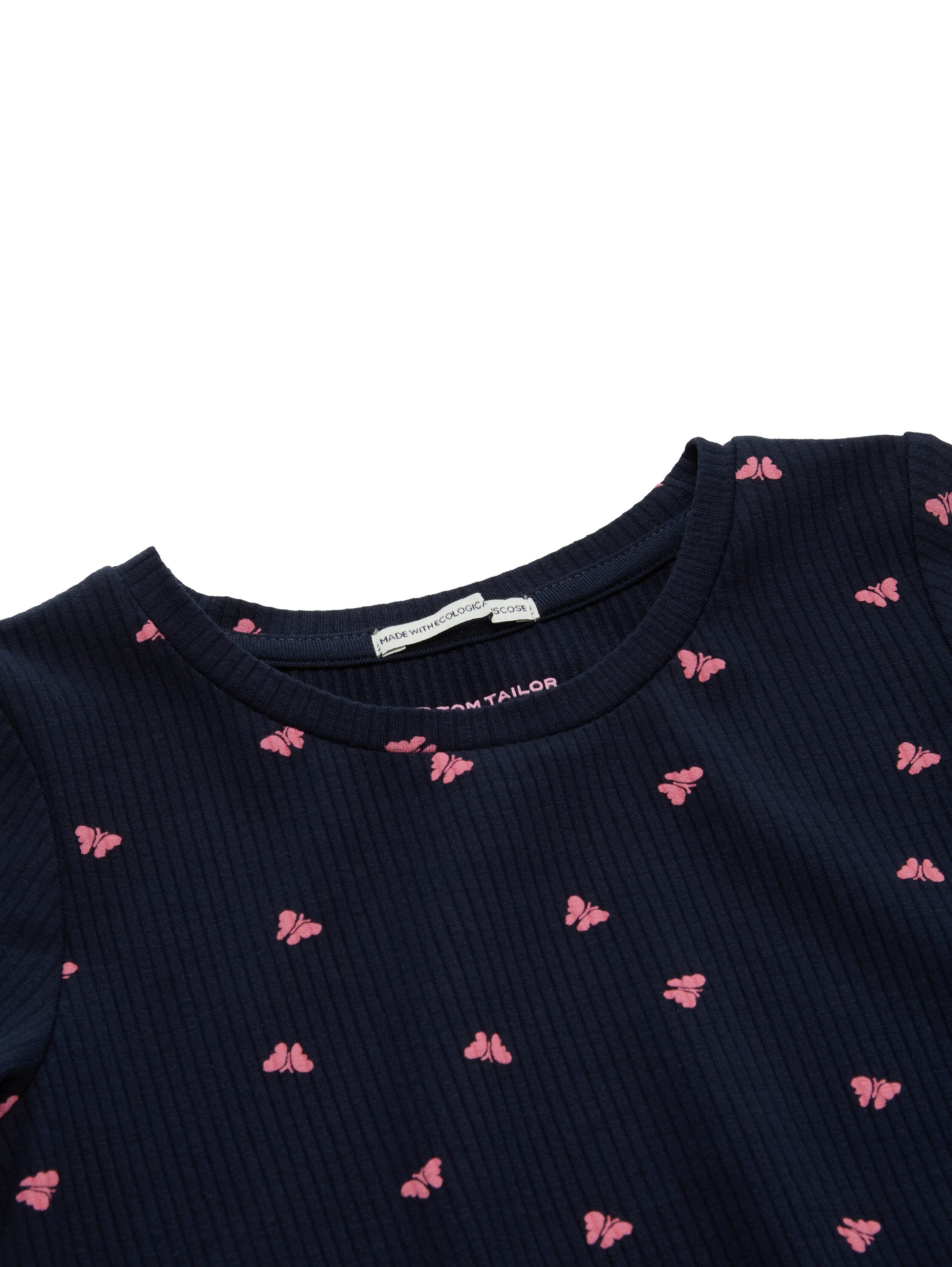 TOM TAILOR Minikleid mit All-Over Print