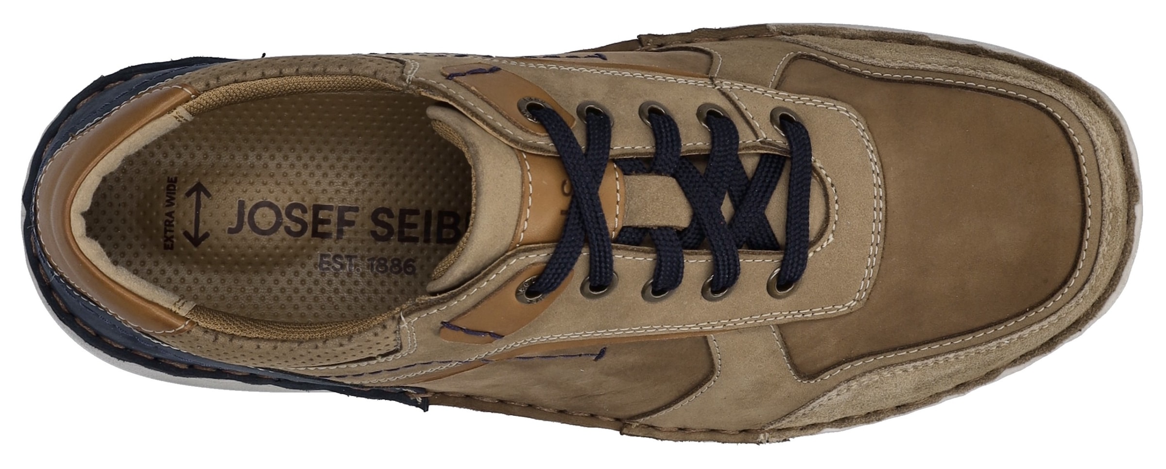 Josef Seibel Schnürschuh »New Anvers 10«, Halbschuh, Freizeitschuh, Komfortschuh in extraweiter Form